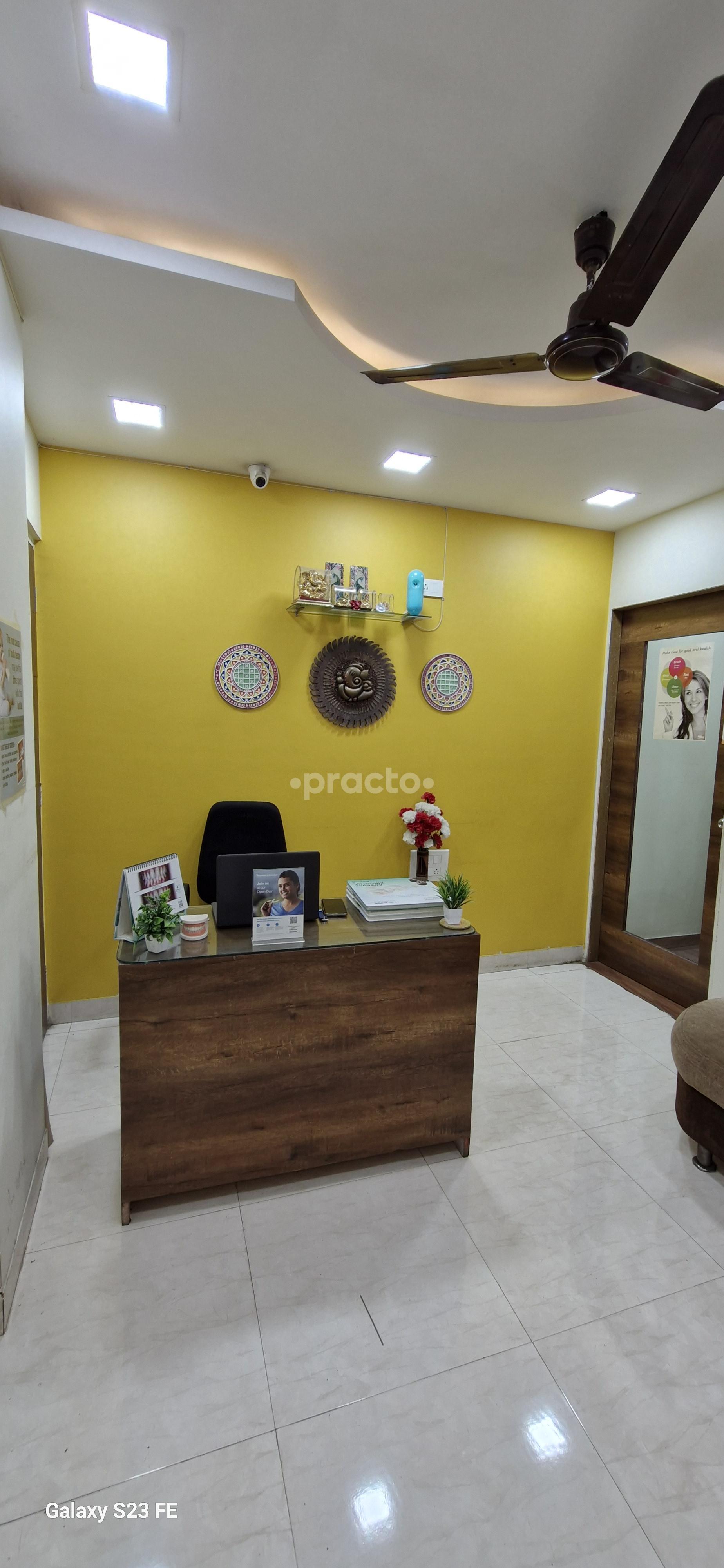 Reception Area at Sparkling Smiles Dental Clinic  Borivali West Mumbai