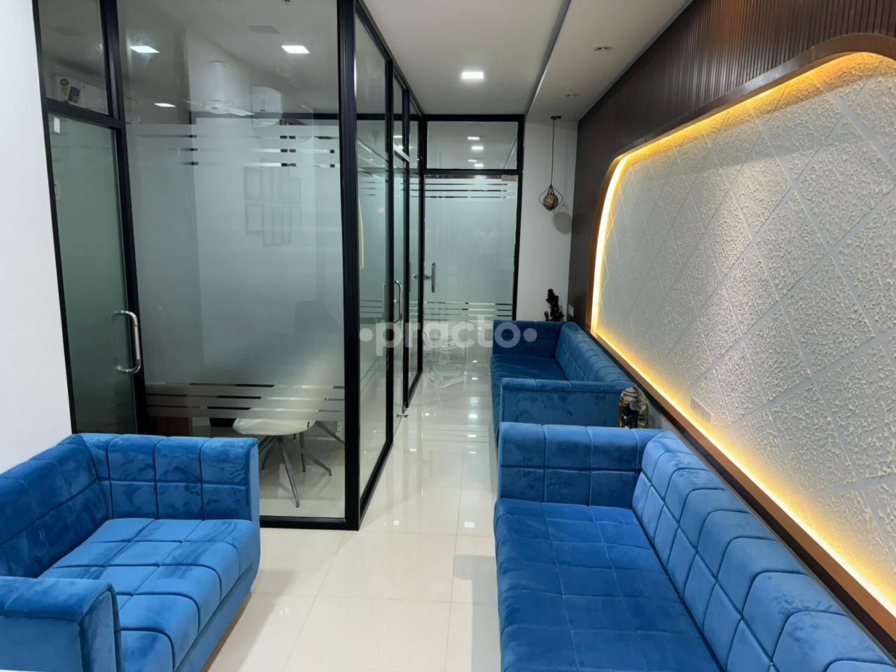 Waiting Area at Dr. Bansal Surgical Clinic Vijay Nagar Indore