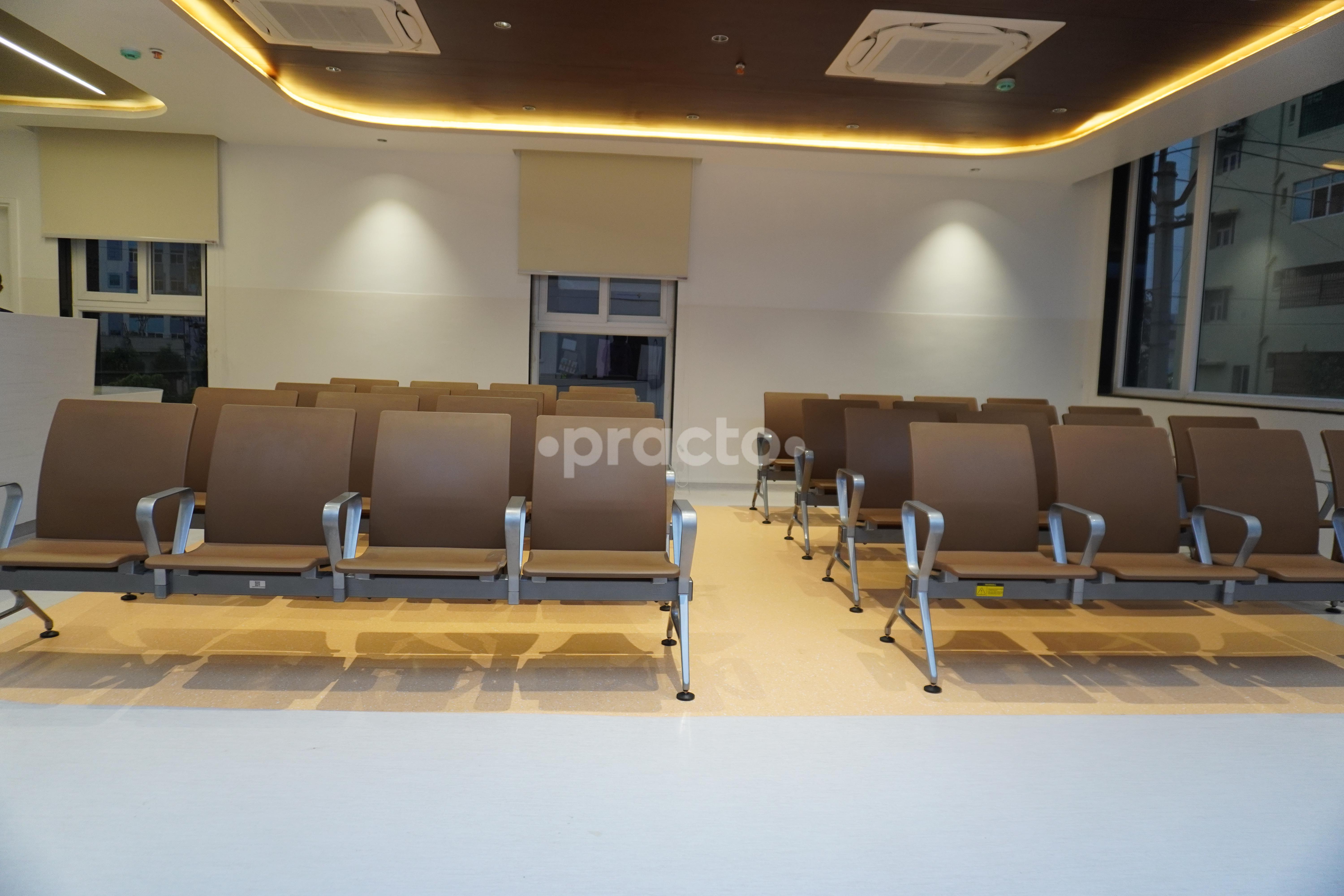 Waiting Area at Crest Hospital Auto Nagar Vijayawada