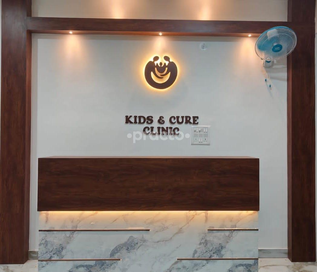 Reception Area at Kids & Cure Clinic Sector 122 Noida