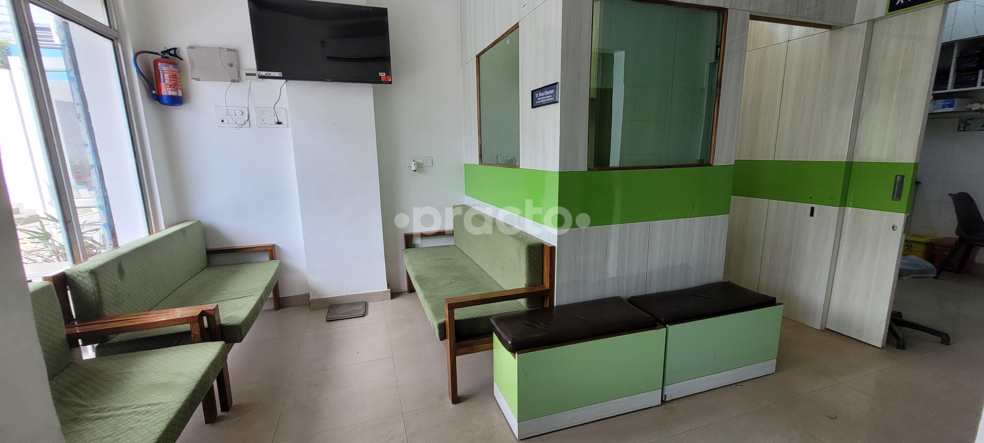 Waiting Area at Dr. Abhishek Kumar Orthopaedics and Sports Injury Center Greater Noida West Greater Noida