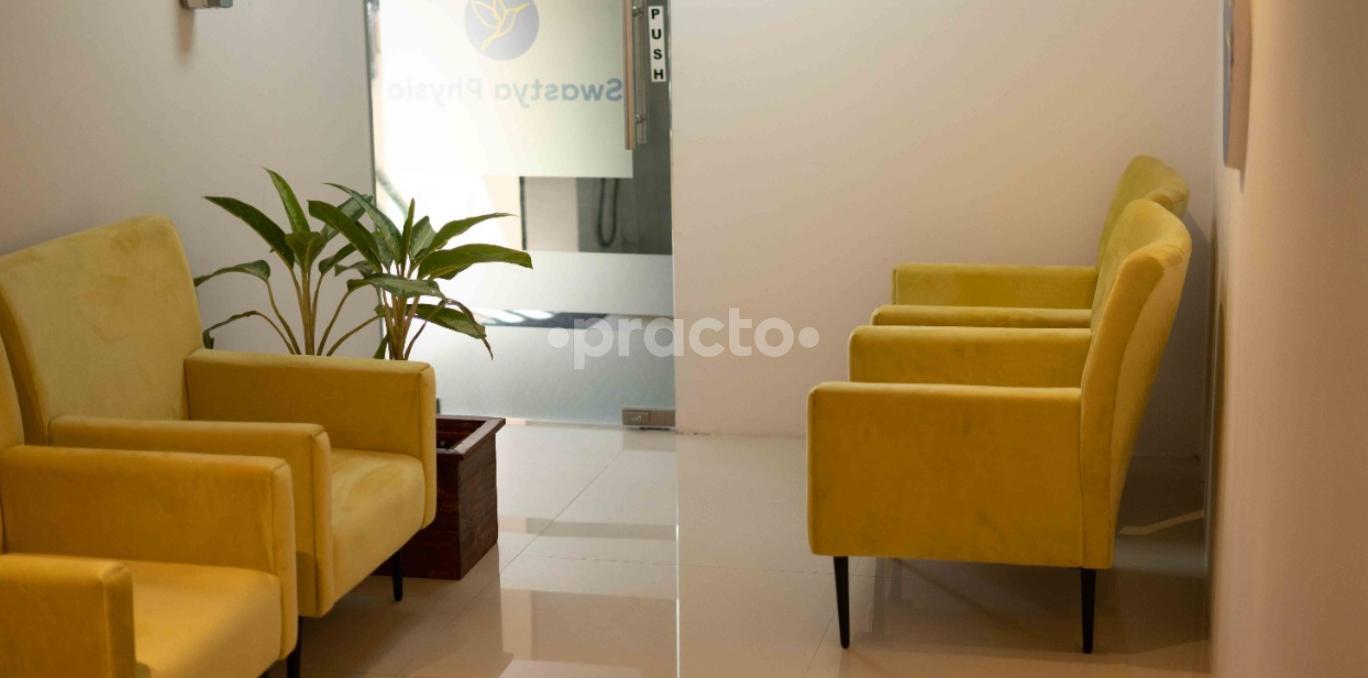 Waiting Area at Swastyaphysio Clinic Kothanur Bangalore