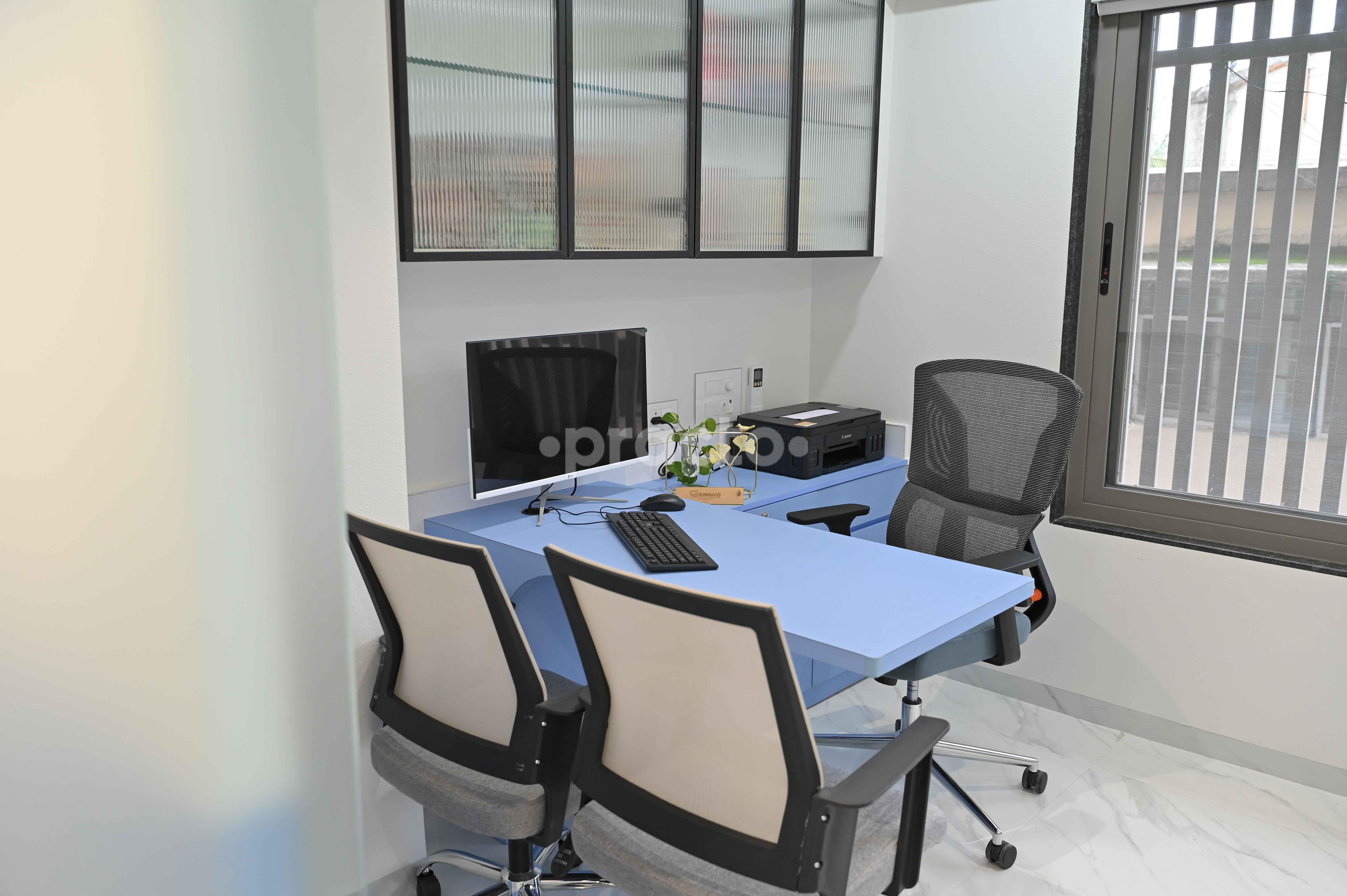 Consultation Room at Abbad Dental Clinic and Implant Center College Road Nashik