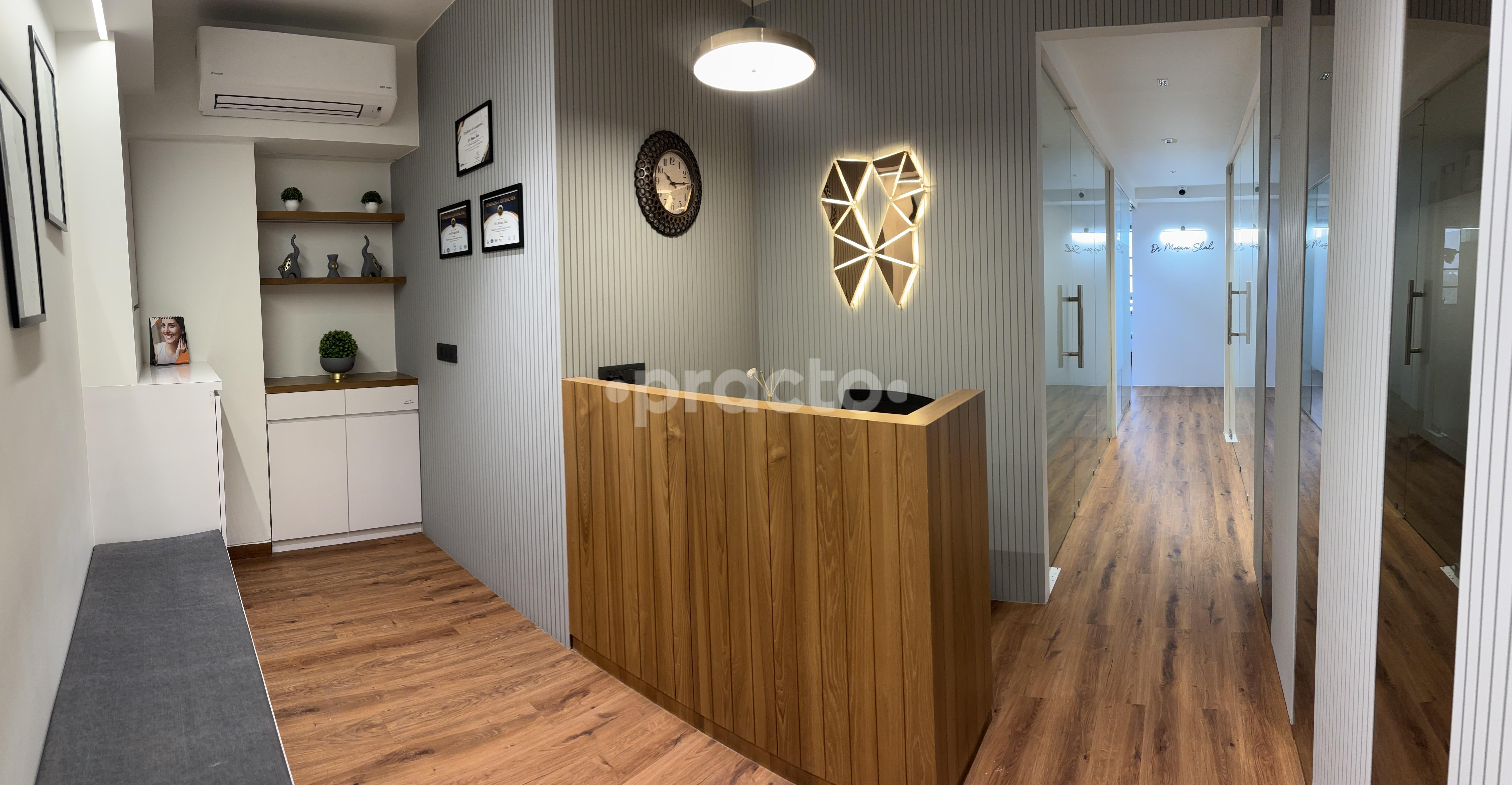 Waiting Area at Dr Mosam Dental and Aesthetic Studio Shilaj Ahmedabad