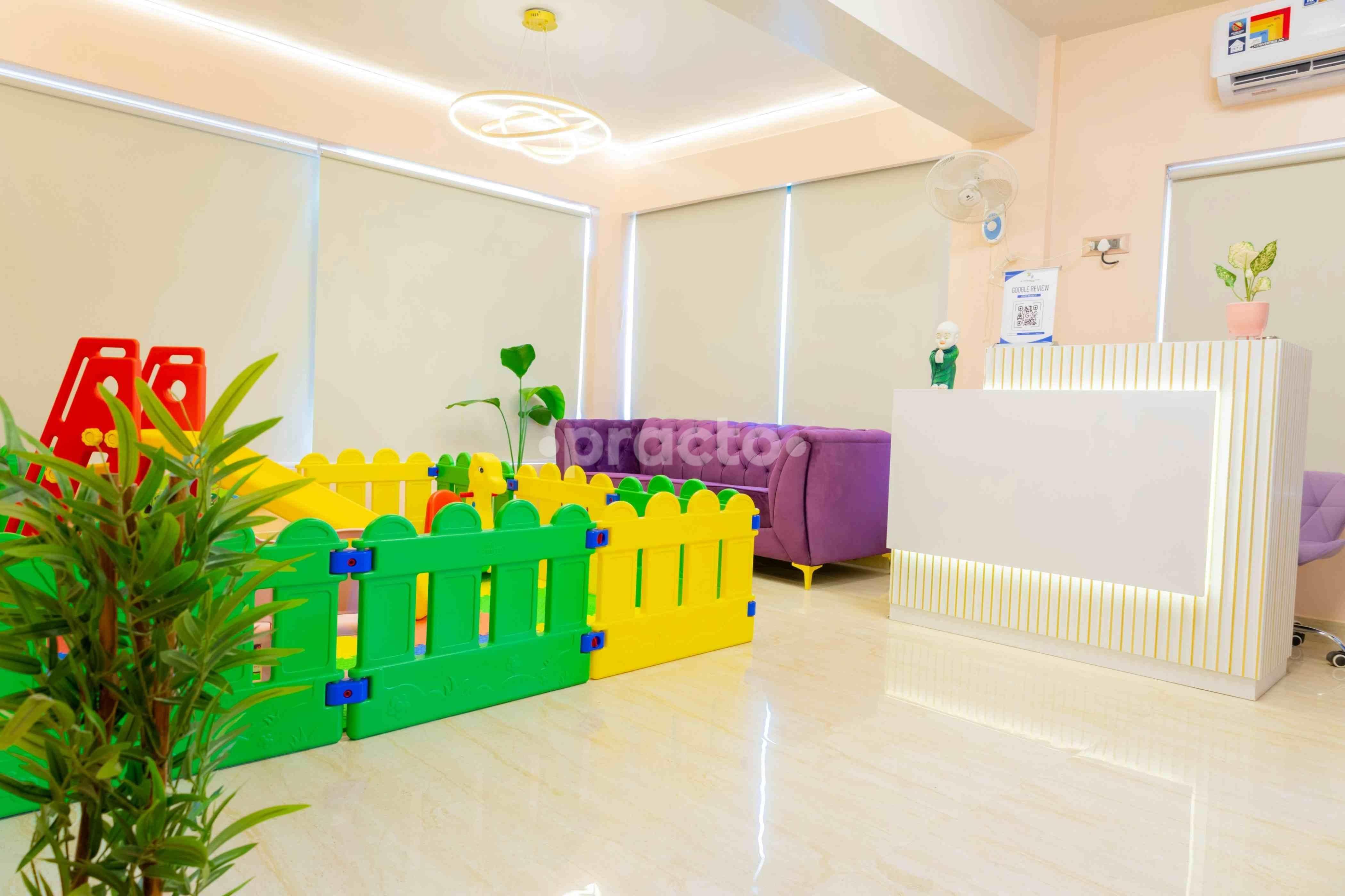 Reception Area at Dr Hema's Dental Studio Perumbakkam Chennai