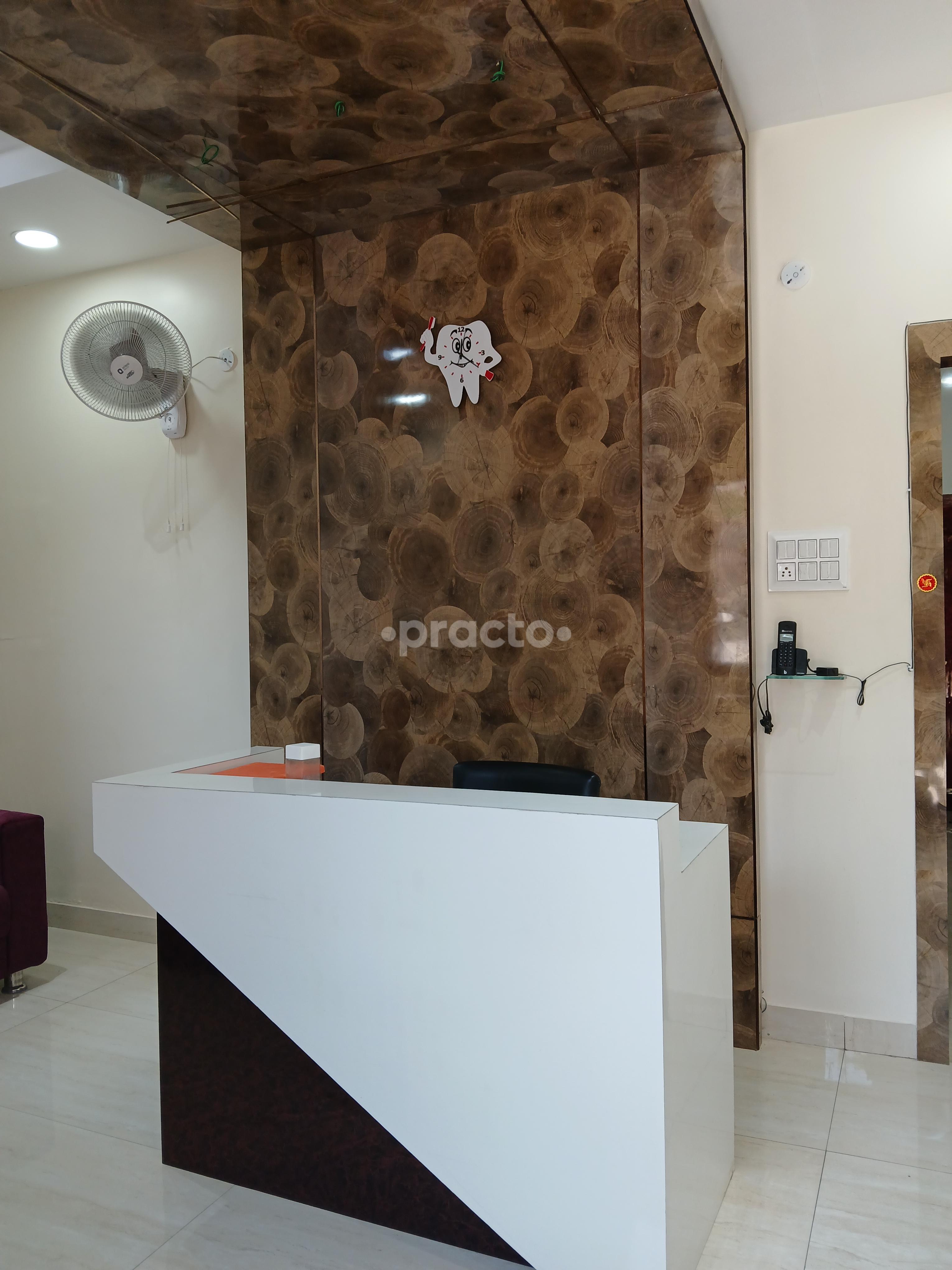 Reception Area at The Perfect Smile Tripolia Bazar Jaipur