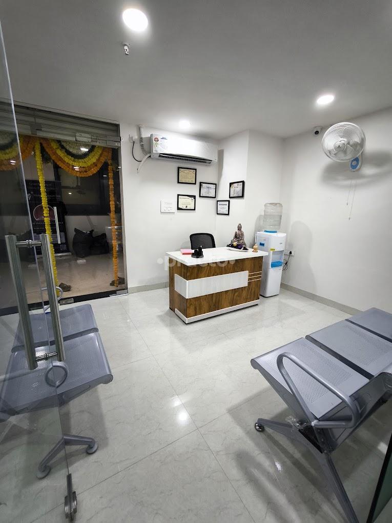 Reception Area at Wishdent Dental Clinic Nizampet Hyderabad