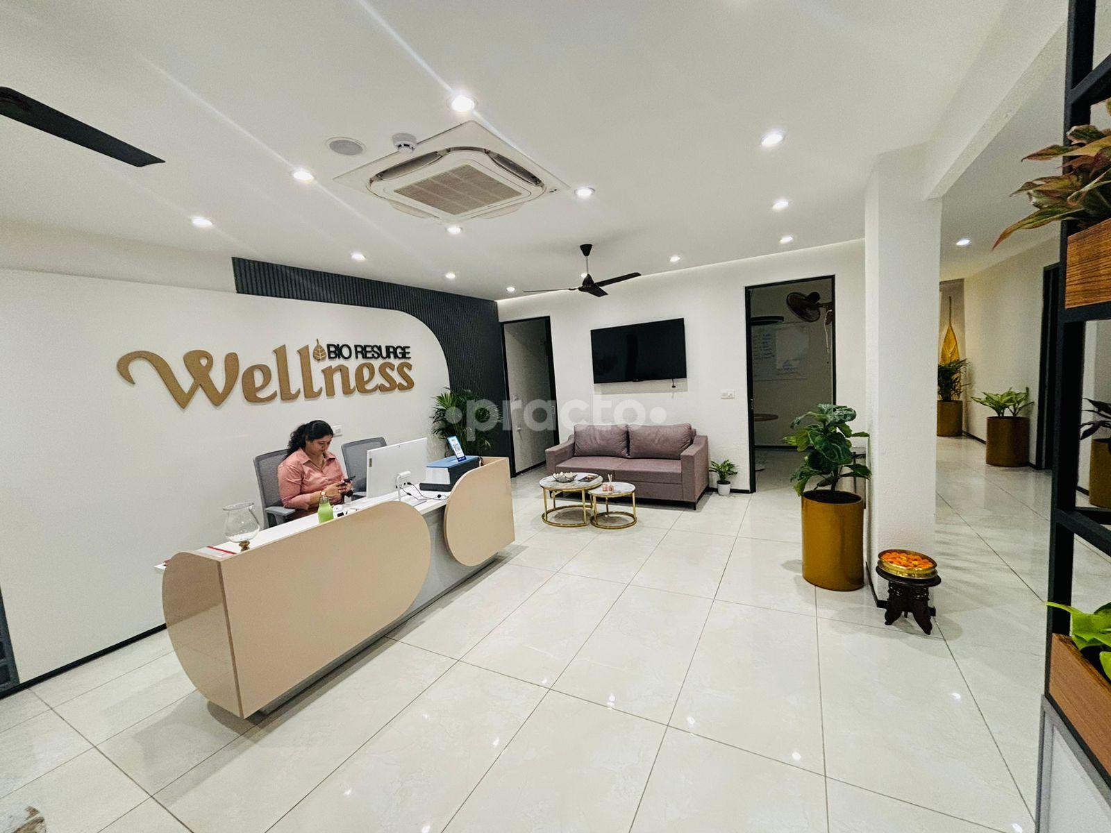 Reception Area at Bio Resurge Wellness Greater Kailash Delhi