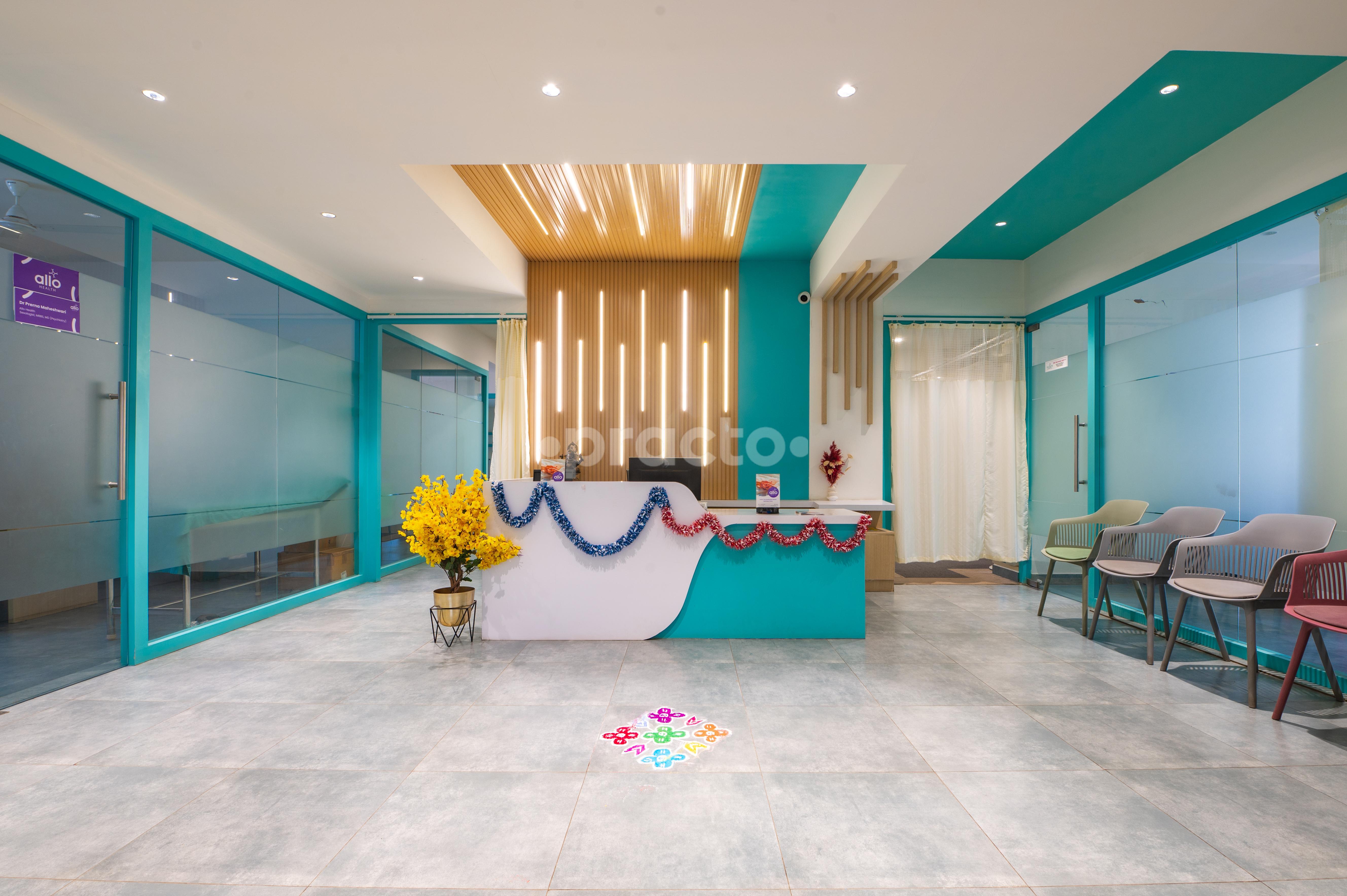 Waiting Area at Allo Sexual Health Clinic Bellandur Bangalore