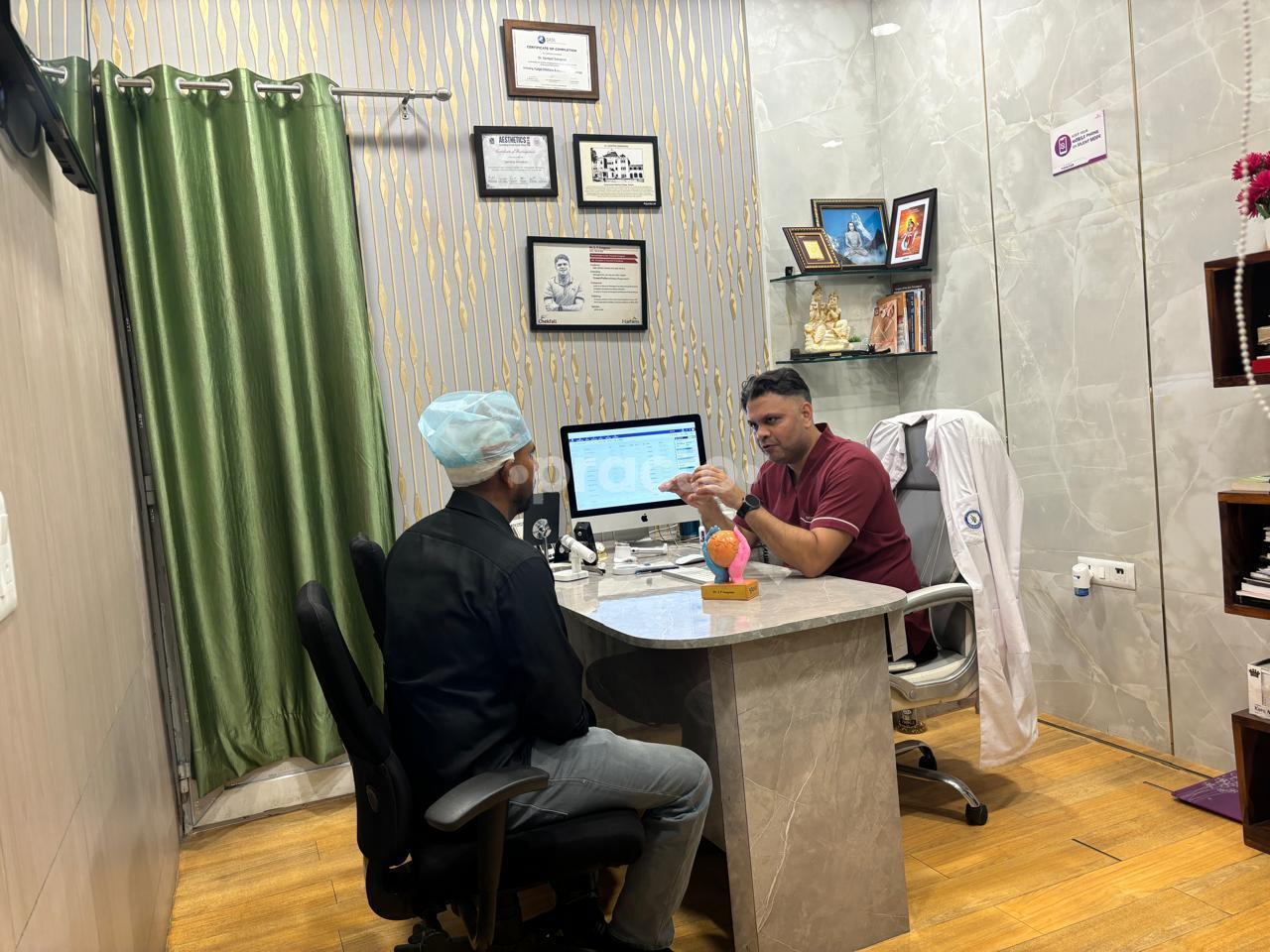 Waiting Area at Hairfree and Hairgrow Clinic South City-I Gurgaon