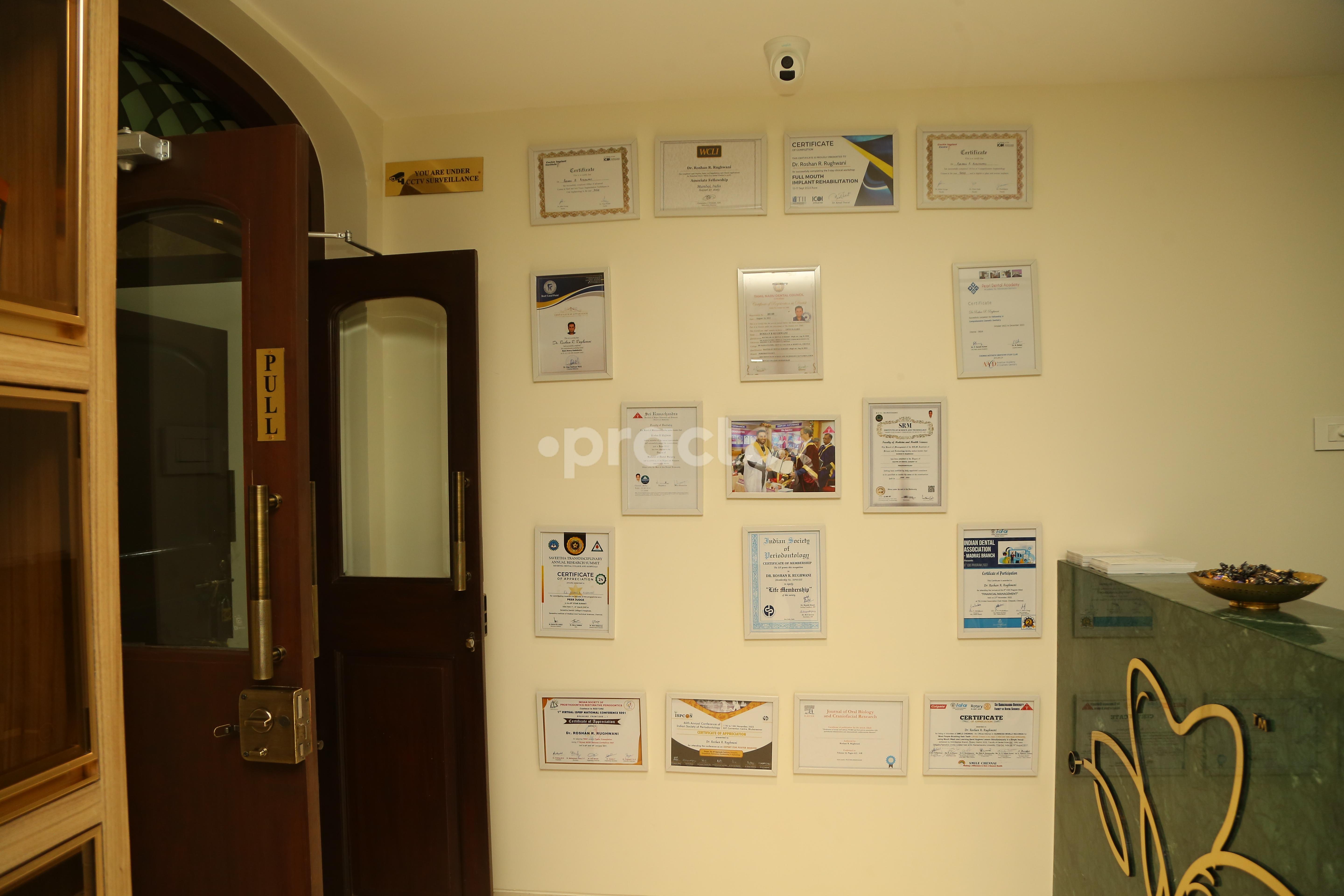 Reception Area at Greatways Dental Clinic Mylapore Chennai