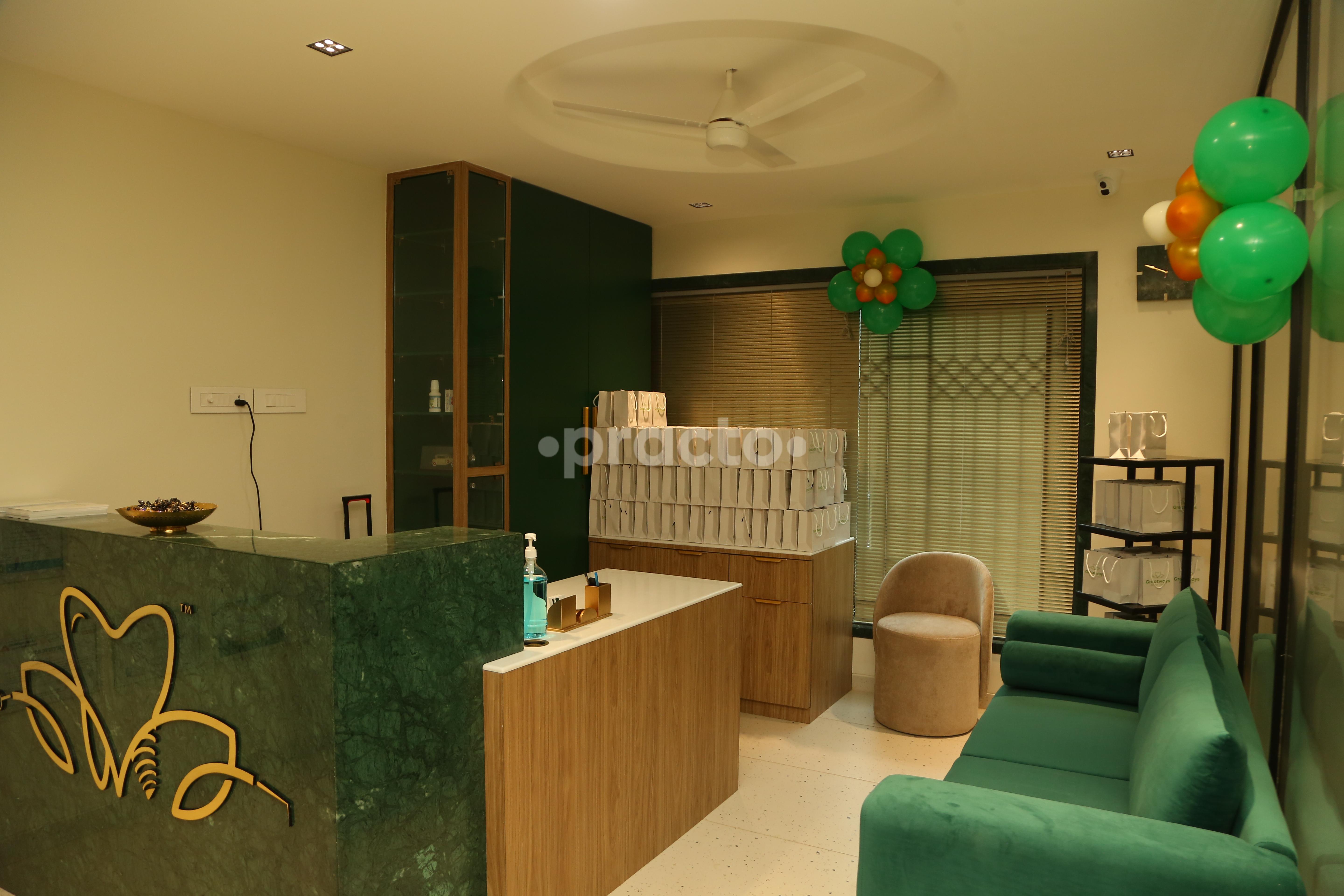 Reception Area at Greatways Dental Clinic Mylapore Chennai