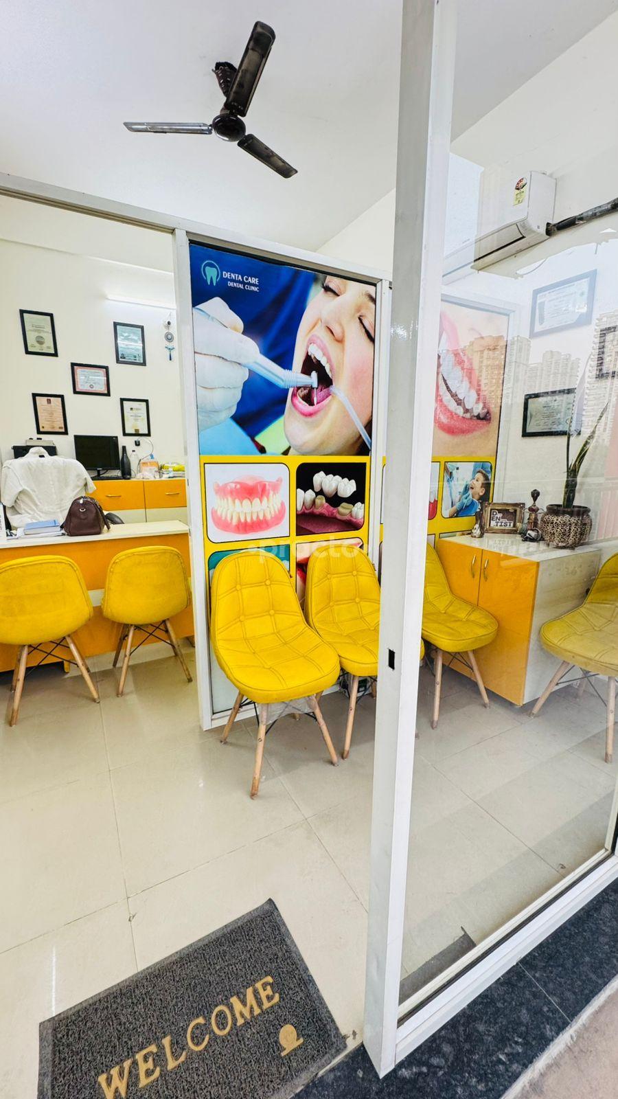 Reception Area at Denta Care Dental Clinic Greater Noida West Greater Noida
