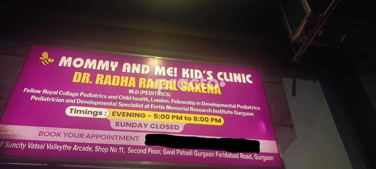 Mommy And Me Kids Clinic Gwal Pahari Gurgaon