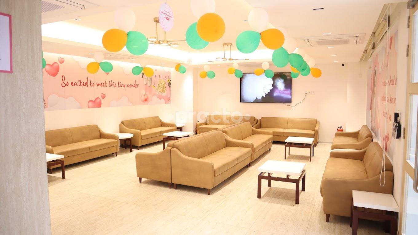 Reception Area at Ferty 9 Fertility Centre Kukatpally Hyderabad