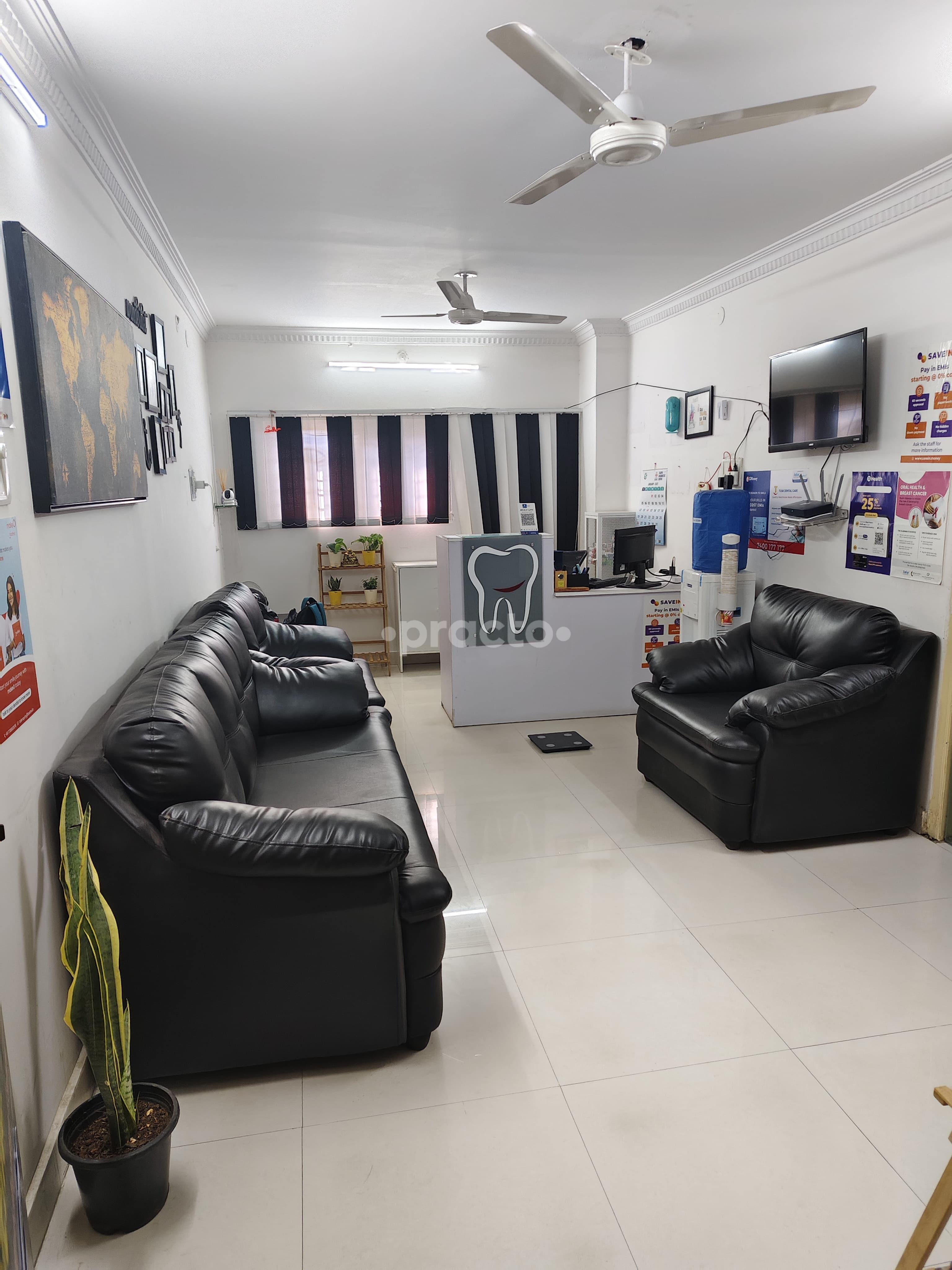 Reception Area at Tusk Dental Care Karkhana Hyderabad