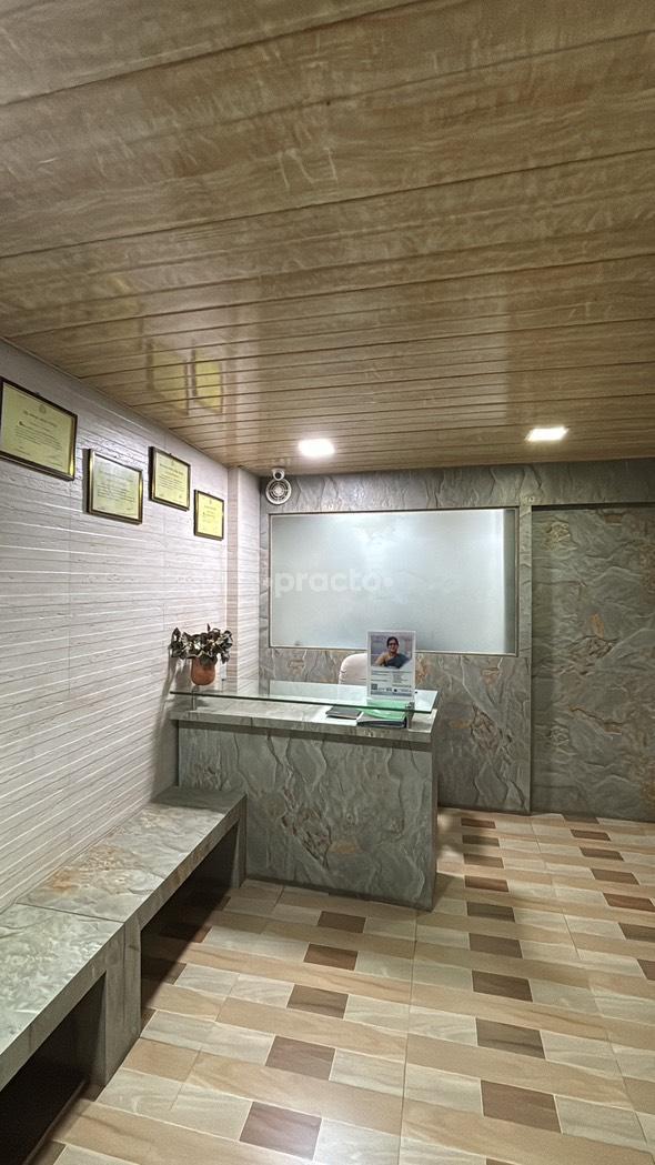 Waiting Area at Dental Den Clinic - Dr. Shivani's Advanced Dentistry Ghansoli Navi Mumbai