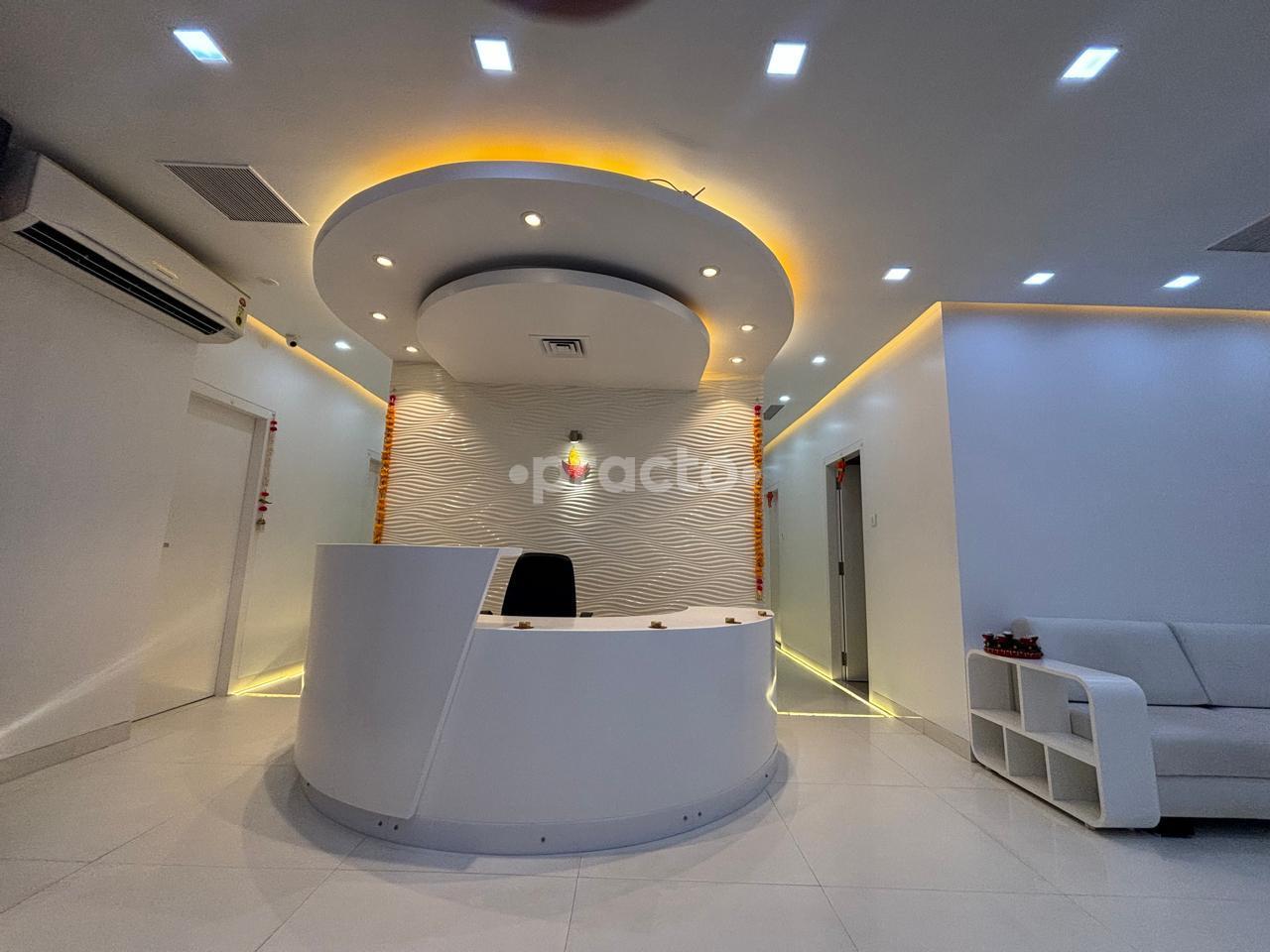 Reception Area at Curis Life Andheri West Mumbai