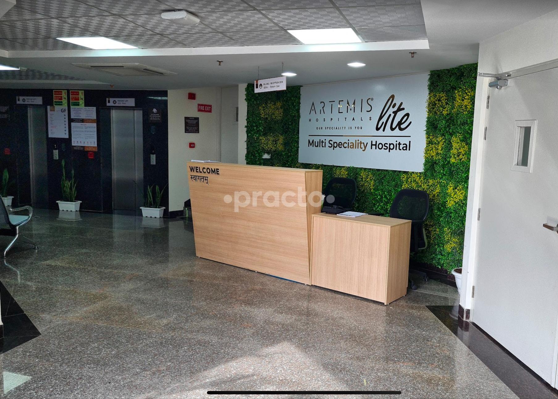 Reception Area at Artemis Lite Gurgaon Sector 82A Gurgaon