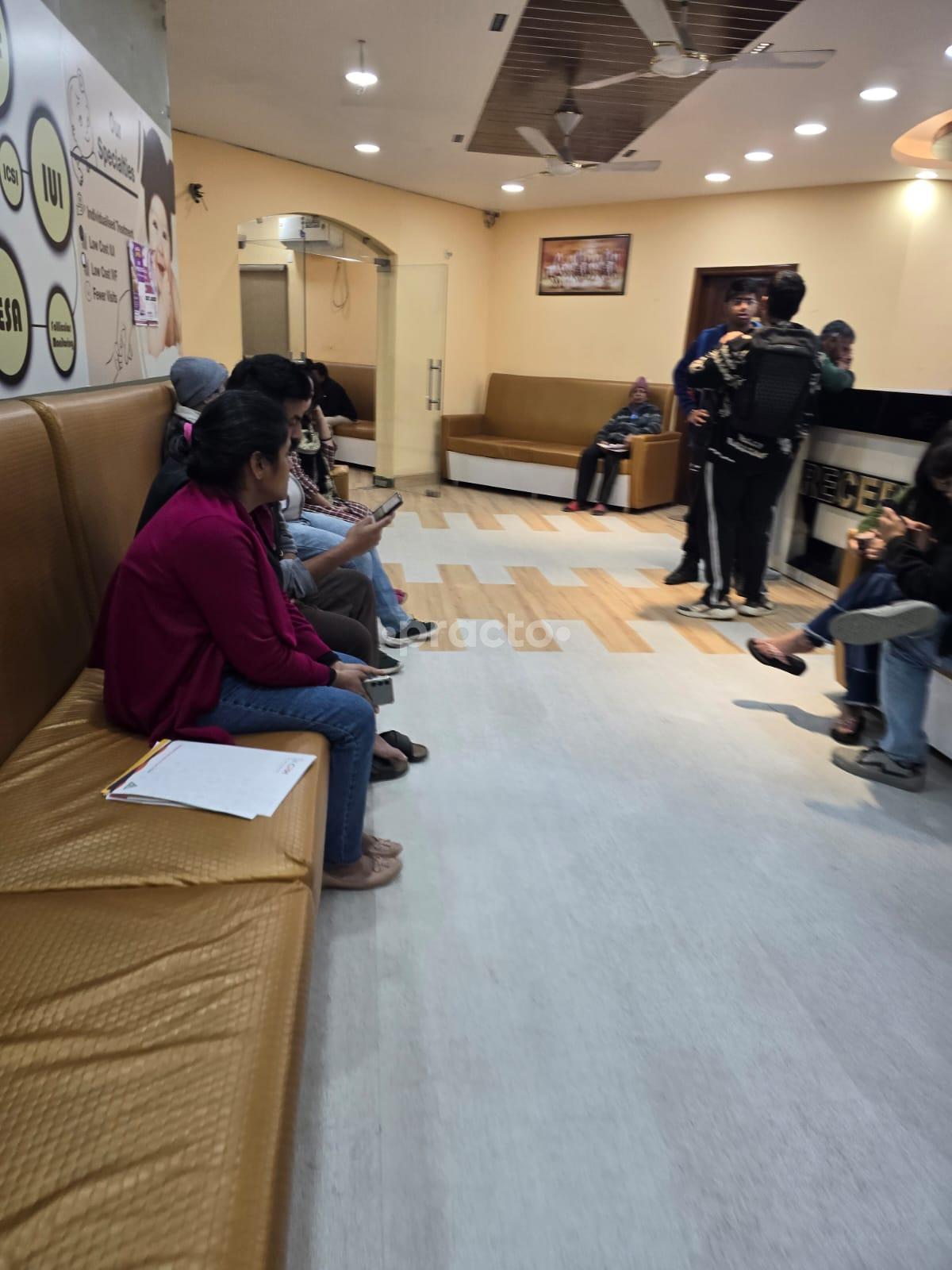 Waiting Area at Krishna Clinic Beta I Greater Noida