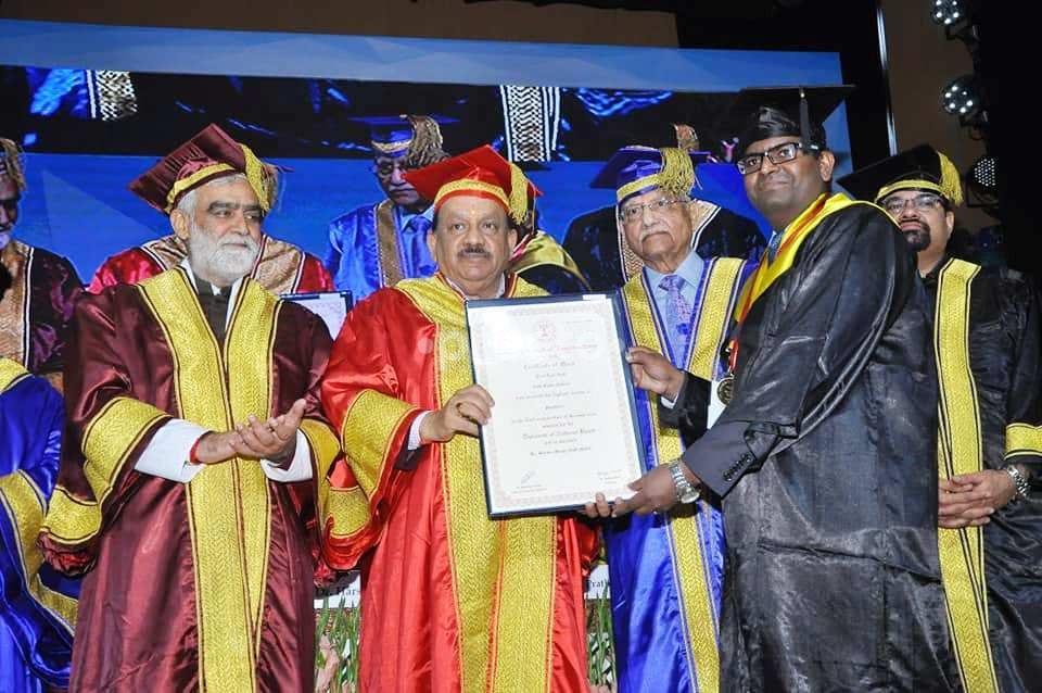 Awards & Certificates at Manosutra Mind Care Centre Sector 88 Faridabad