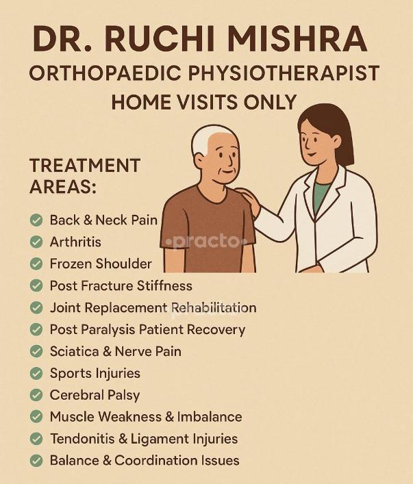 Dr. Ruchi In-Home Physio Services Dwarka Sector 28 Delhi