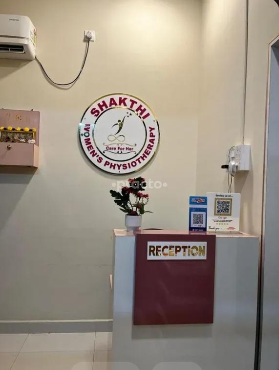 Reception Area at Shakthi Women's Physiotherapy Valasaravakkam Chennai