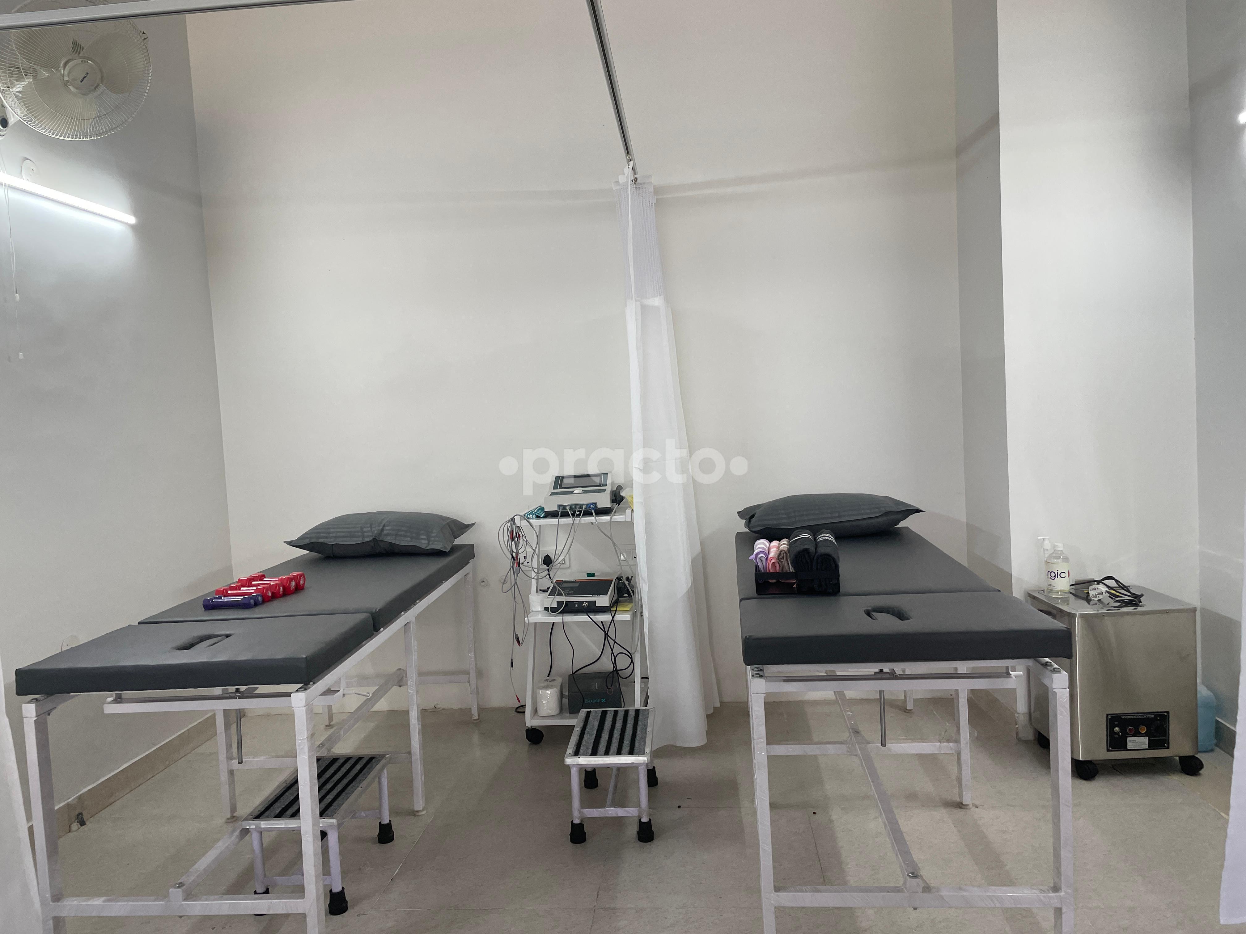 Physiotherapy Room at Kinec Physiotherapy & Rehab Gurgaon Sector 90 Gurgaon