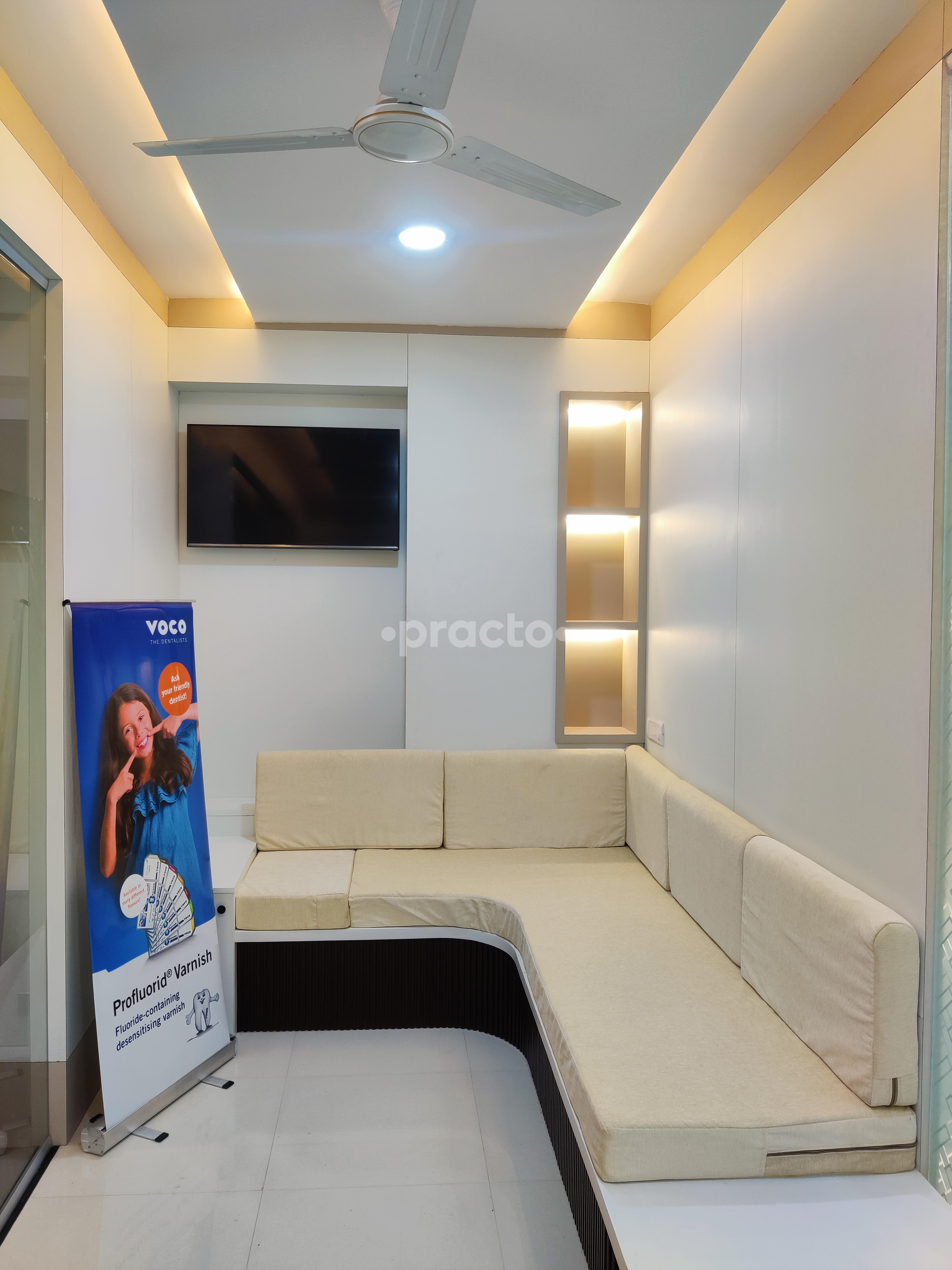 Waiting Area at Dr. Sanjay's Dental Clinic Binny Mill Bangalore