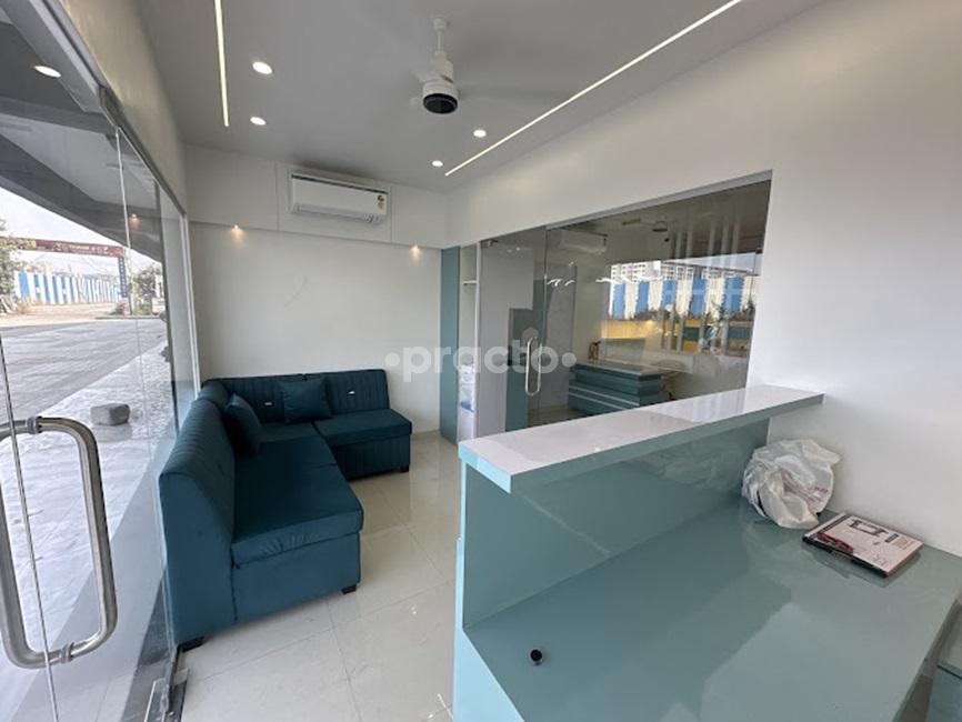 Reception Area at Signature Smiles Dental Clinic Dhanori Pune
