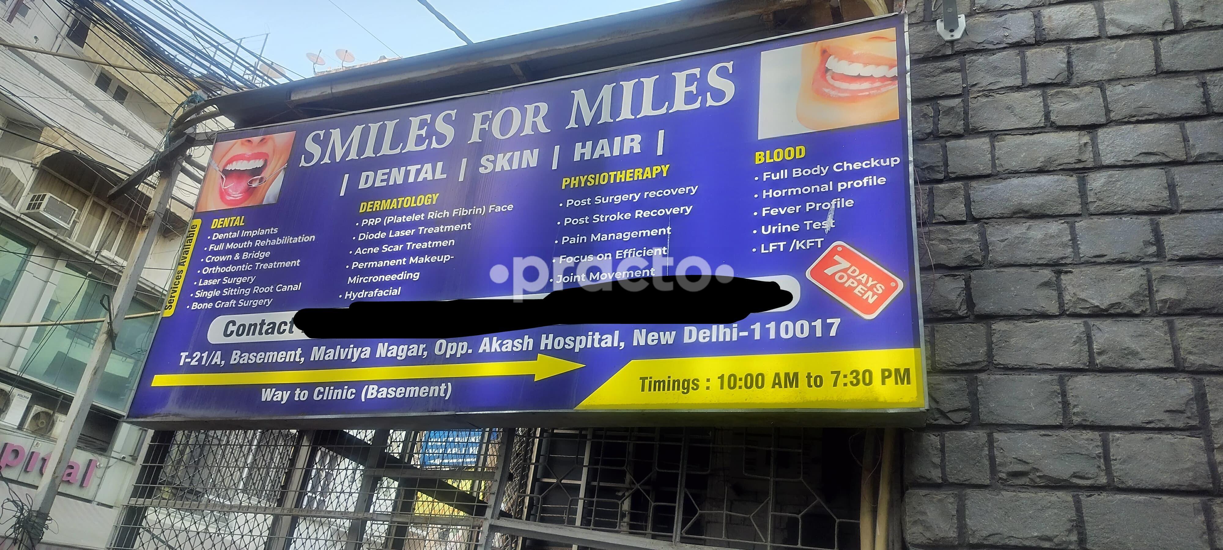 Outside Area at Smiles For Miles Khirki Extension Delhi