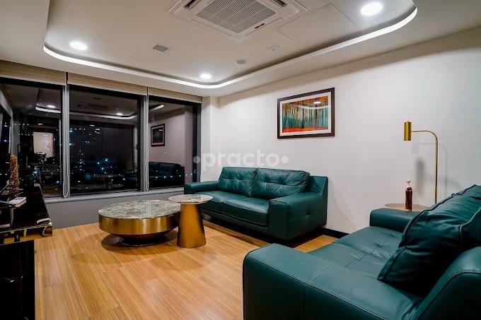 Waiting Area at Dr Kinnera Reddy Aesthetics Kokapet Hyderabad