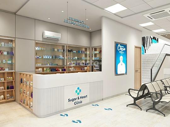 Reception Area at Sugar and Heart Clinic Goregaon Mumbai