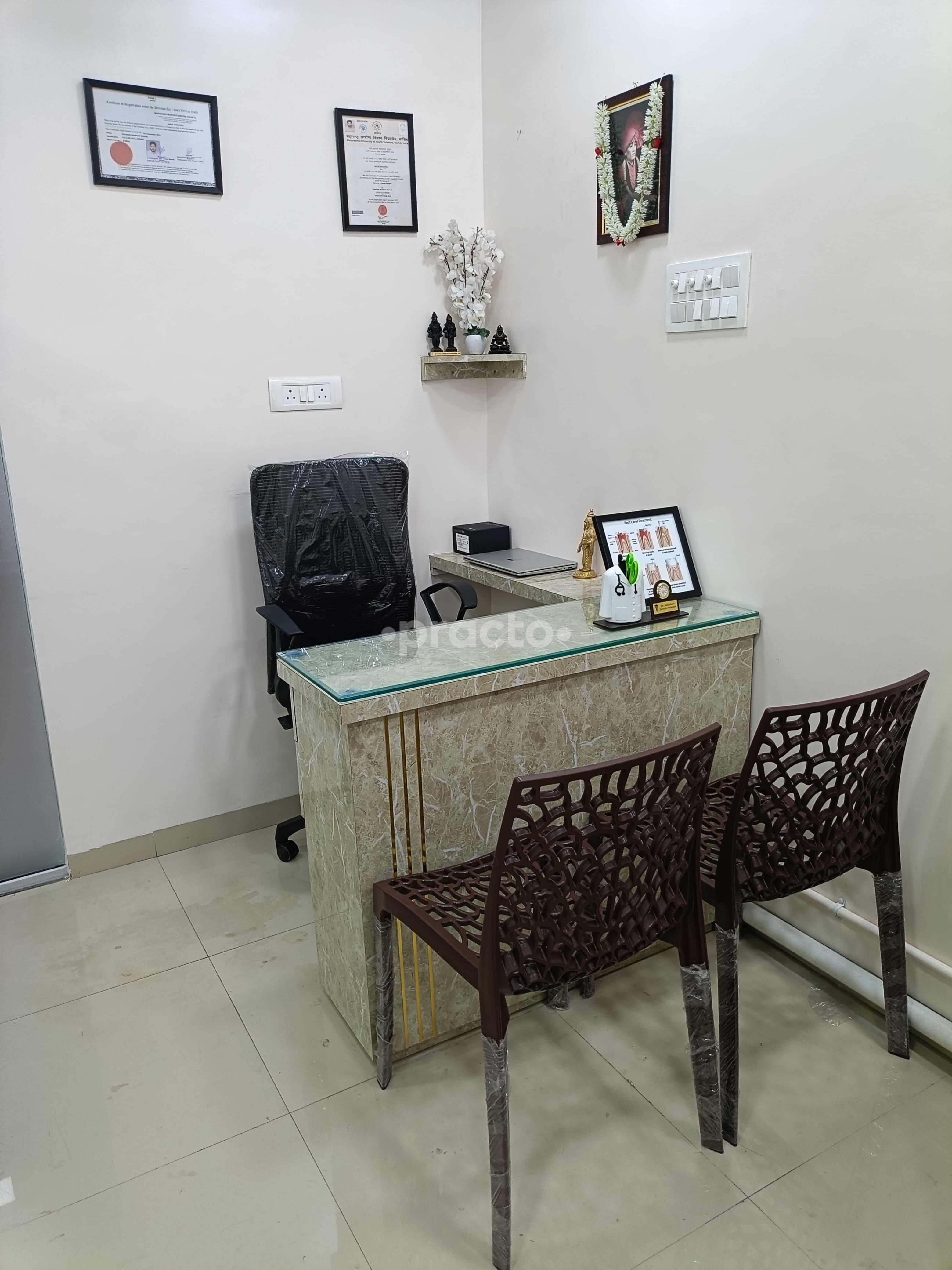 Waiting Area at Vighnaharta Dental Clinic Kharadi Pune