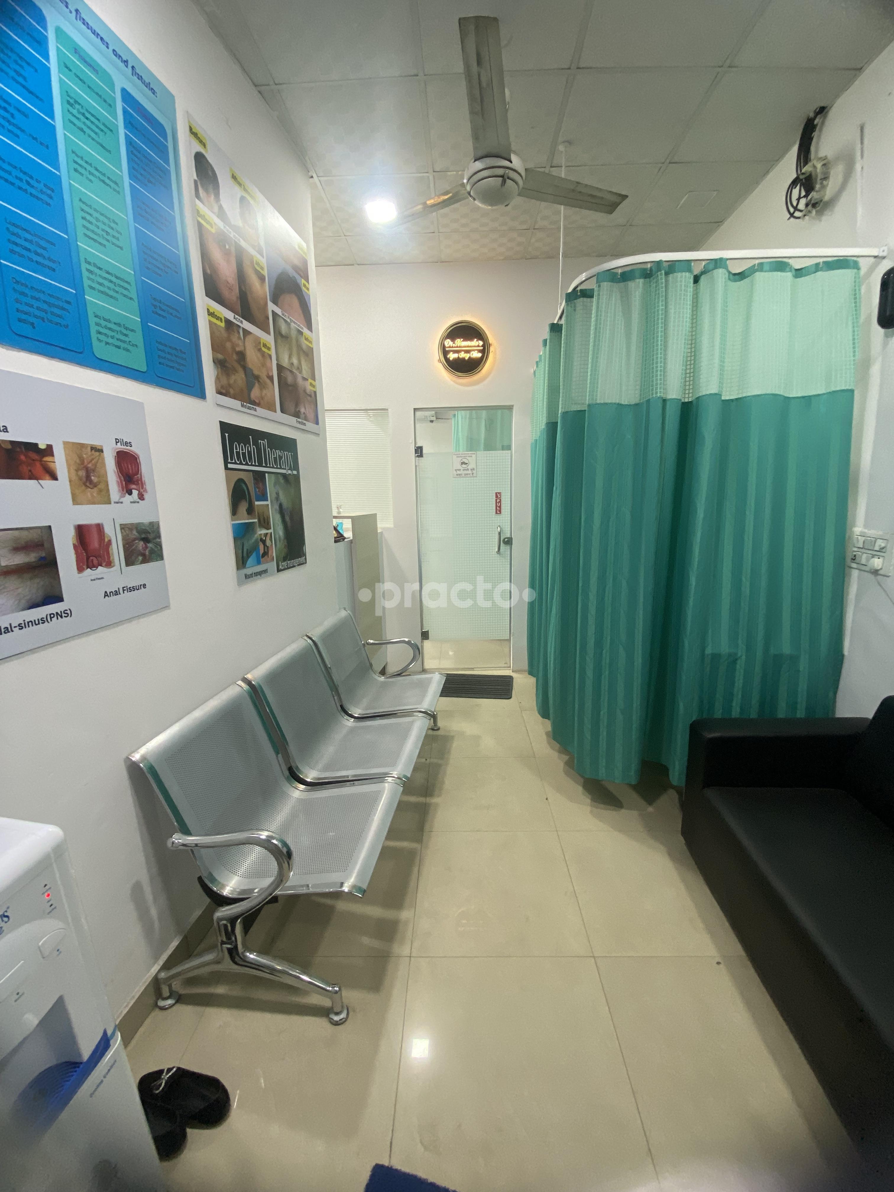 Waiting Area at Dr Namrata’s Ayur Surg Clinic Pratap Nagar Delhi