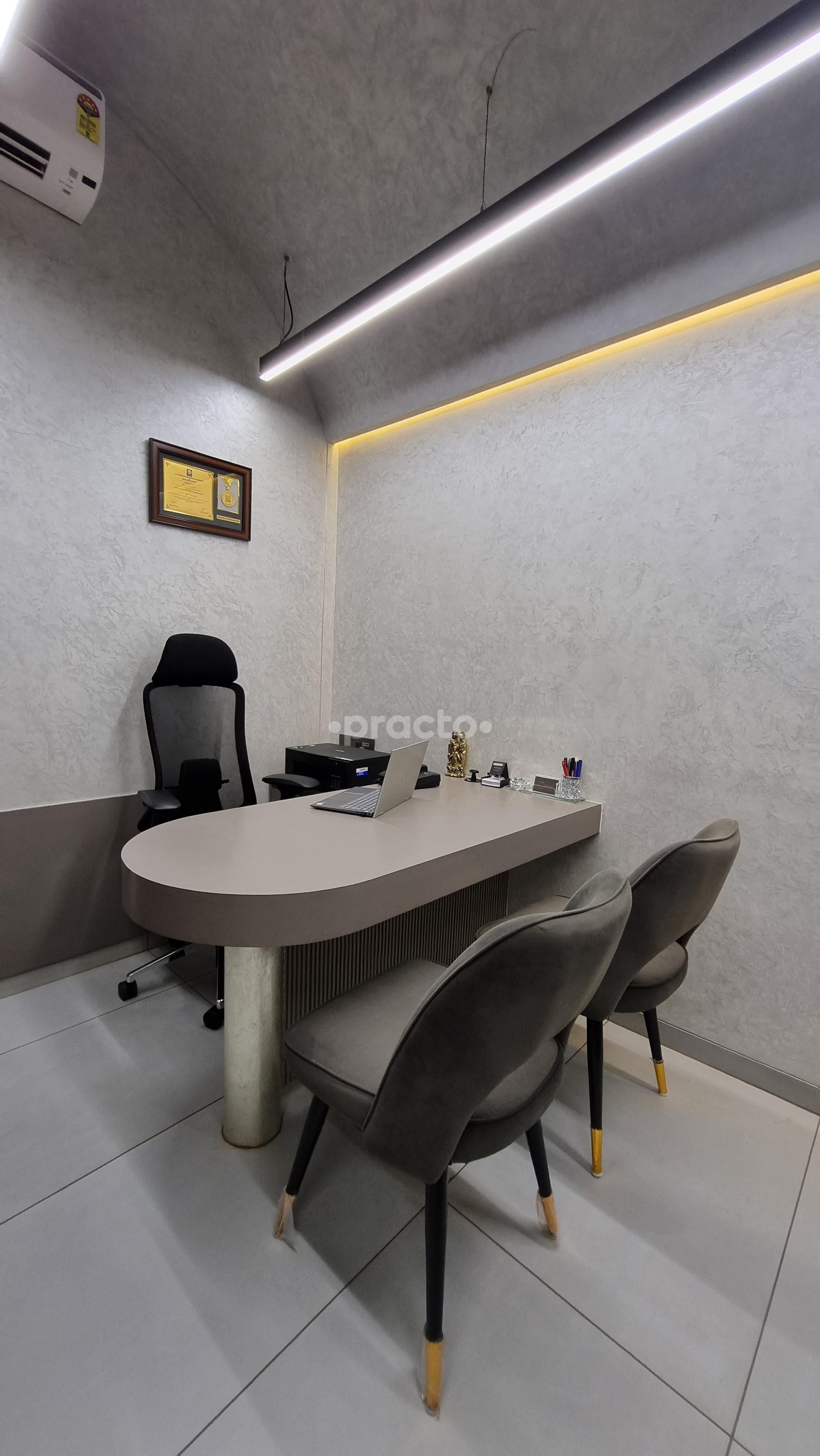 Consultation Room at Dr.Liji's Skin Clinic Kharghar Navi Mumbai