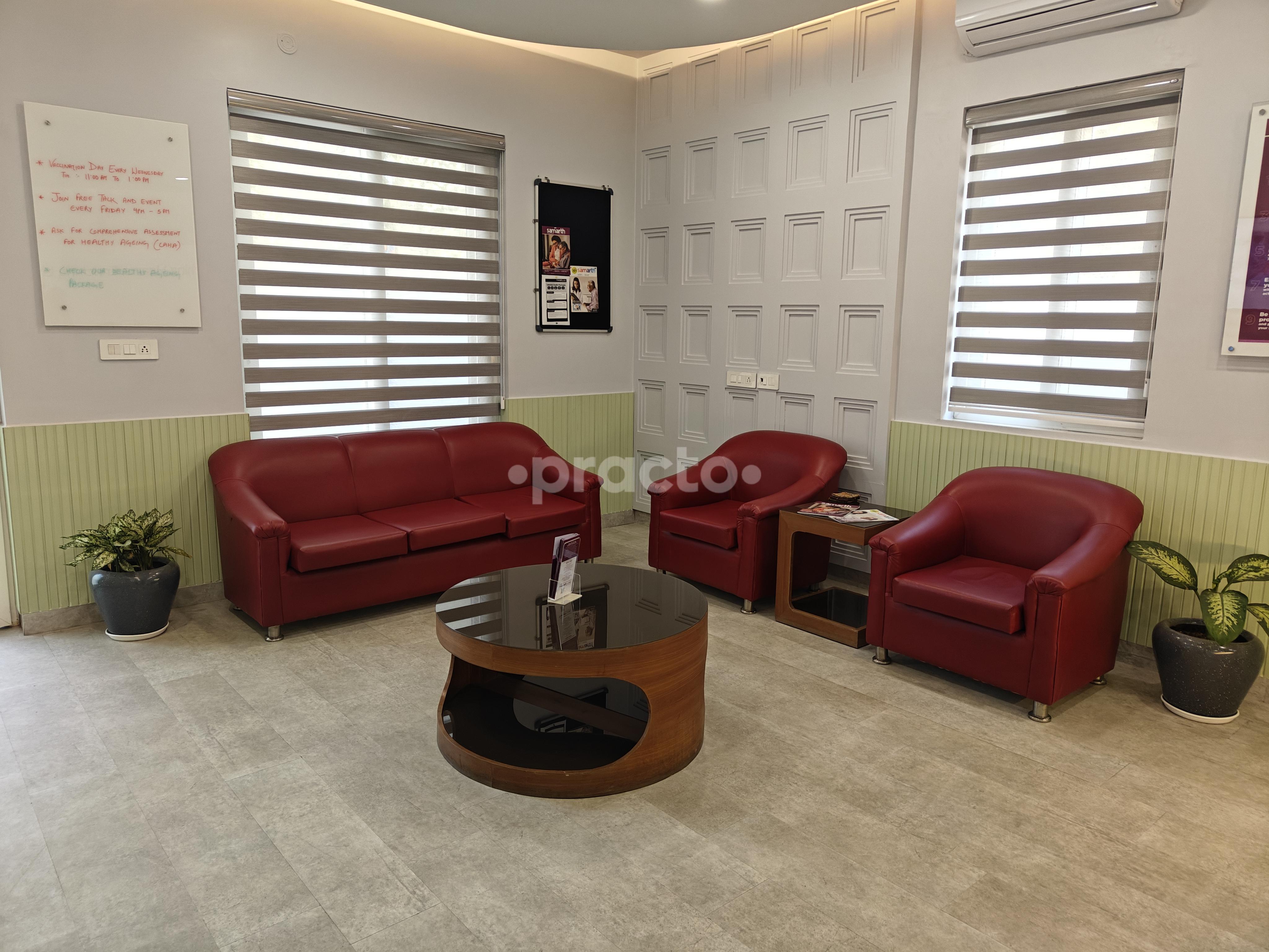 Waiting Area at Samarth Clinic For Healthy Ageing Gurgaon Sector 51 Gurgaon