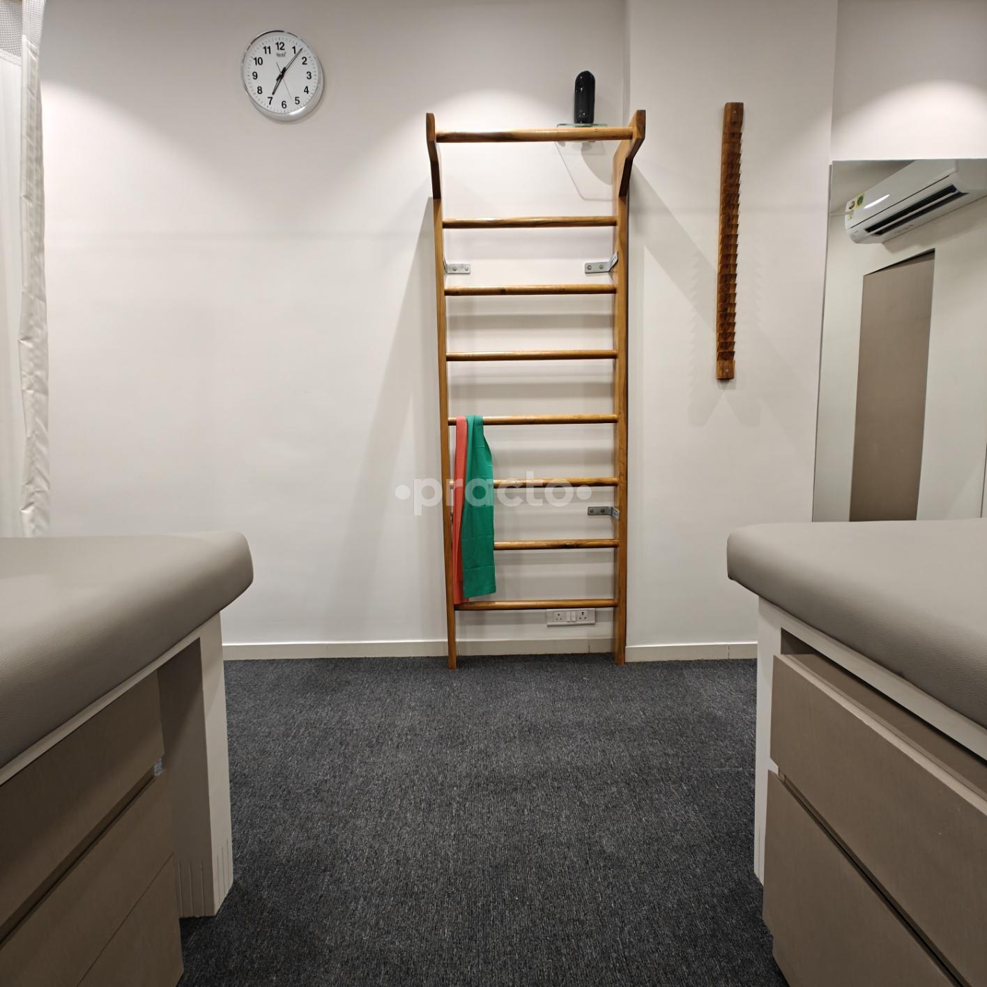 Exercise Area 1 at Recovery+ Physio Clinic South Bopal Ahmedabad
