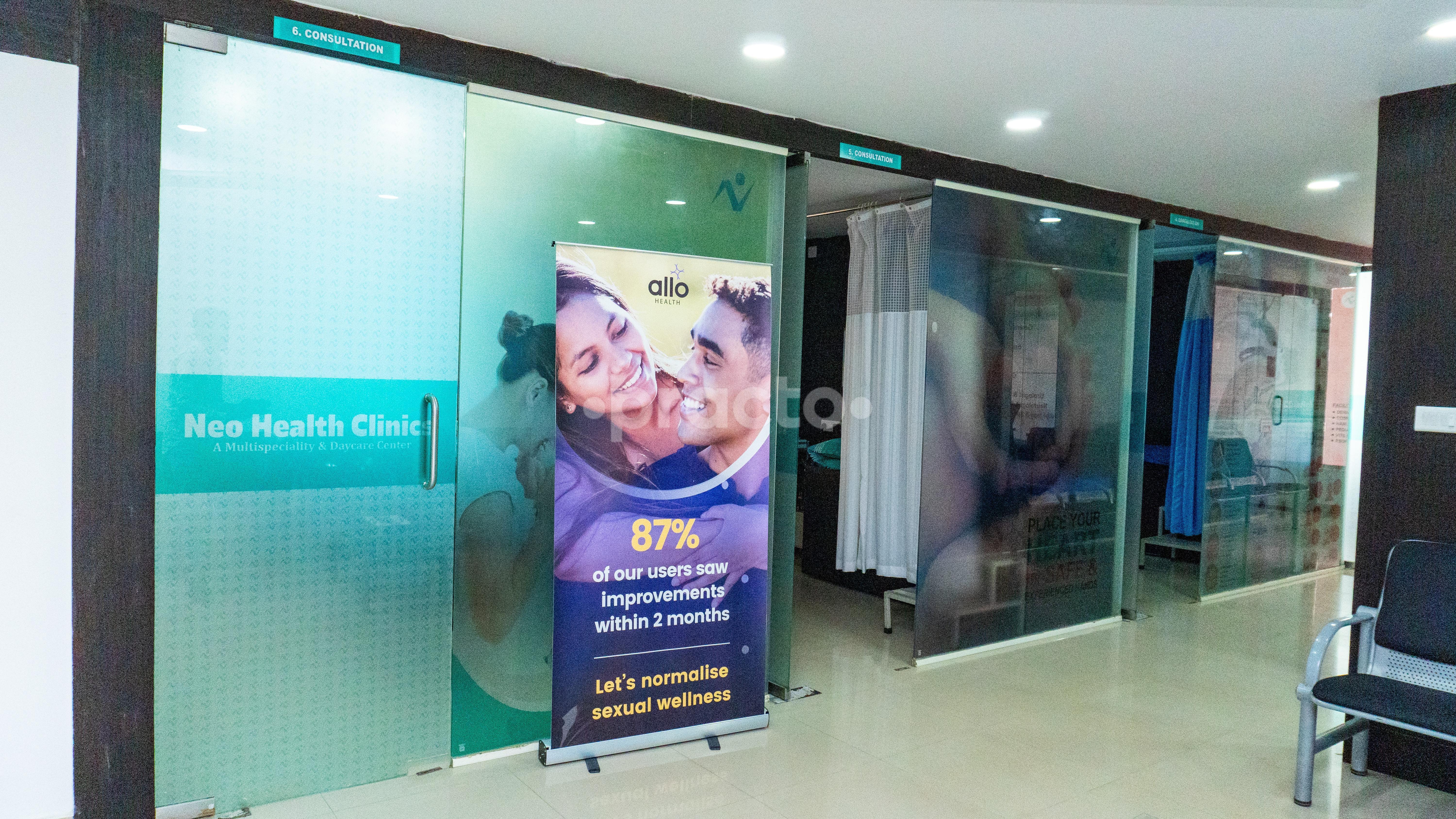 Reception Area at Allo Sexual Health Clinic Attapur Hyderabad
