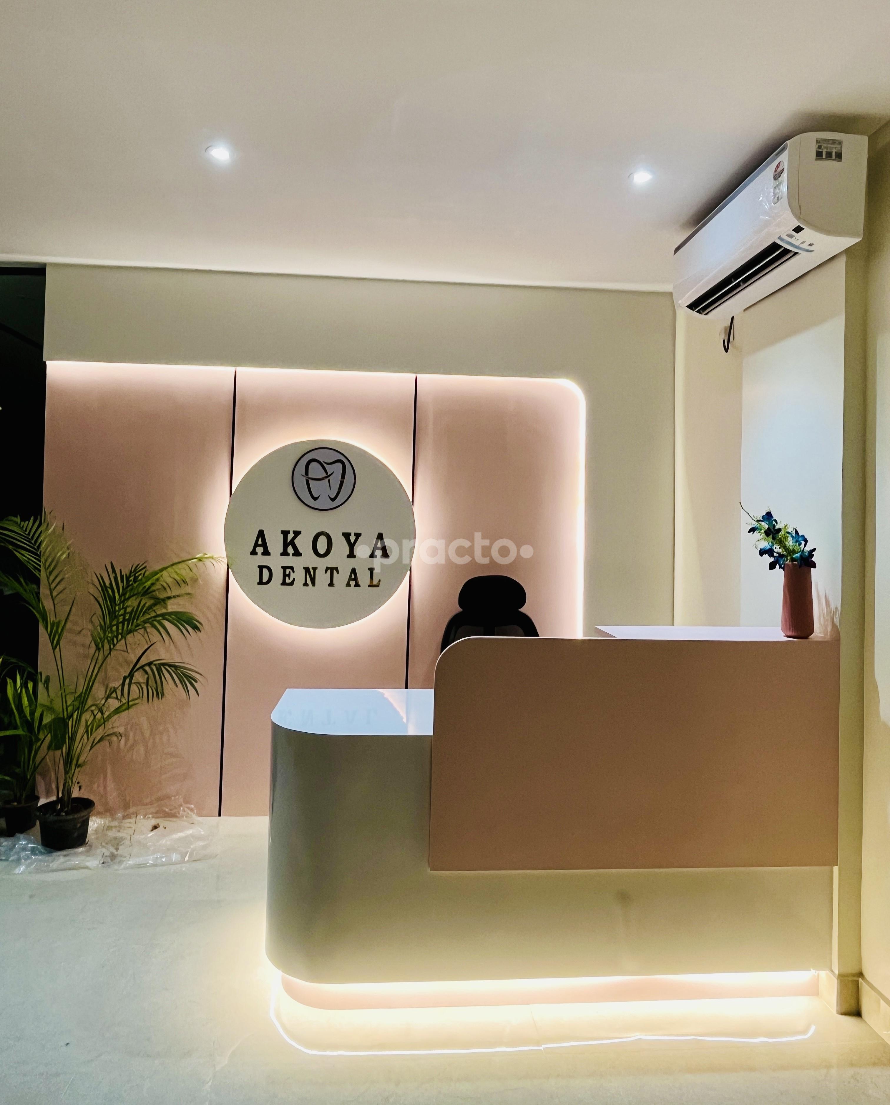 Reception Area at Akoya Dental Dommasandra Bangalore