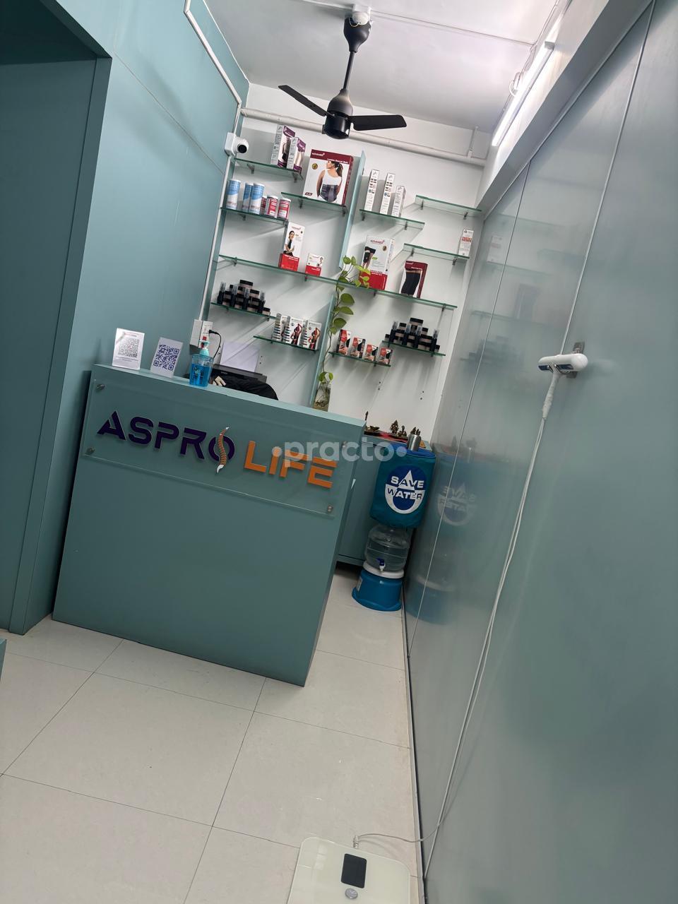 Reception Area at Asprolife  Clinic Kharadi Pune