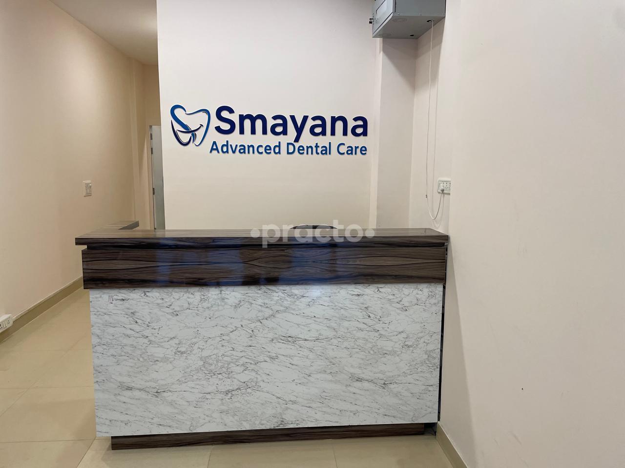 Reception Area at Smayana Advanced Dental Care Vasant Kunj Delhi
