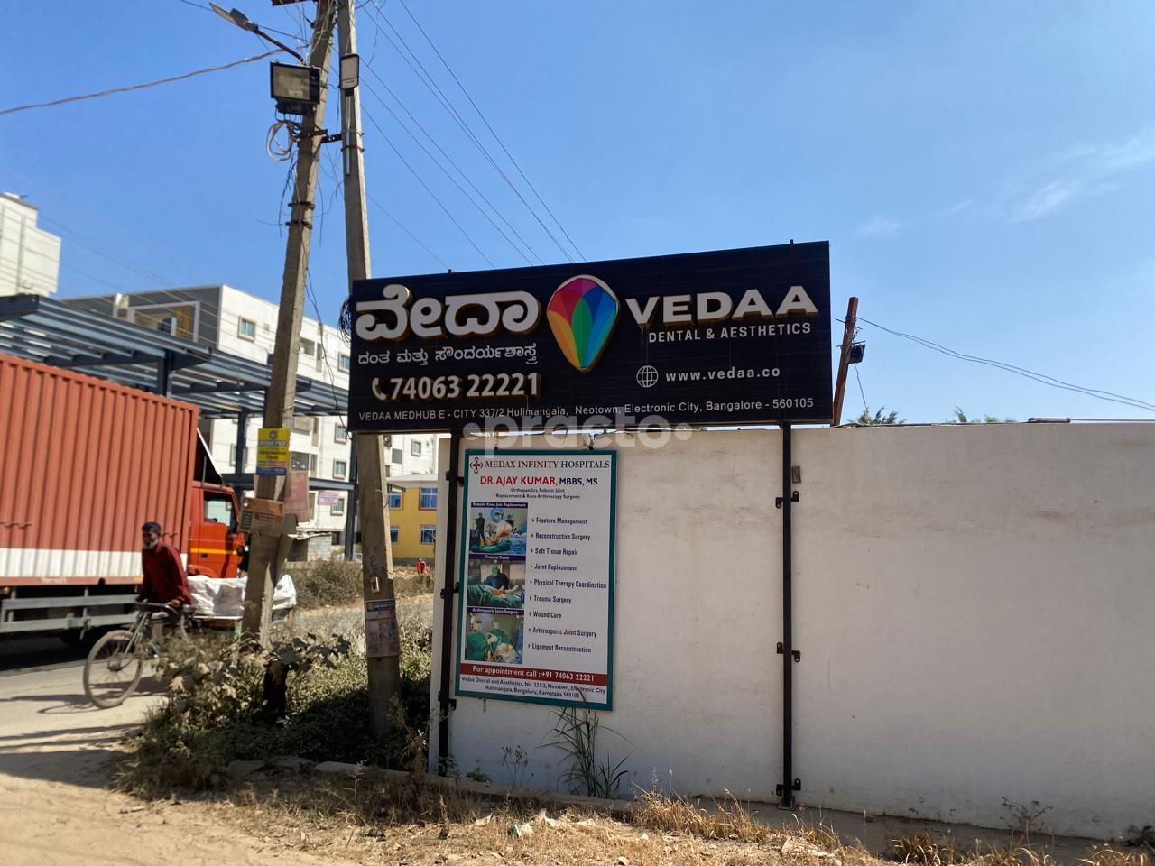 Outside Area at Vedaa Dental & Aesthetics Electronics City Bangalore
