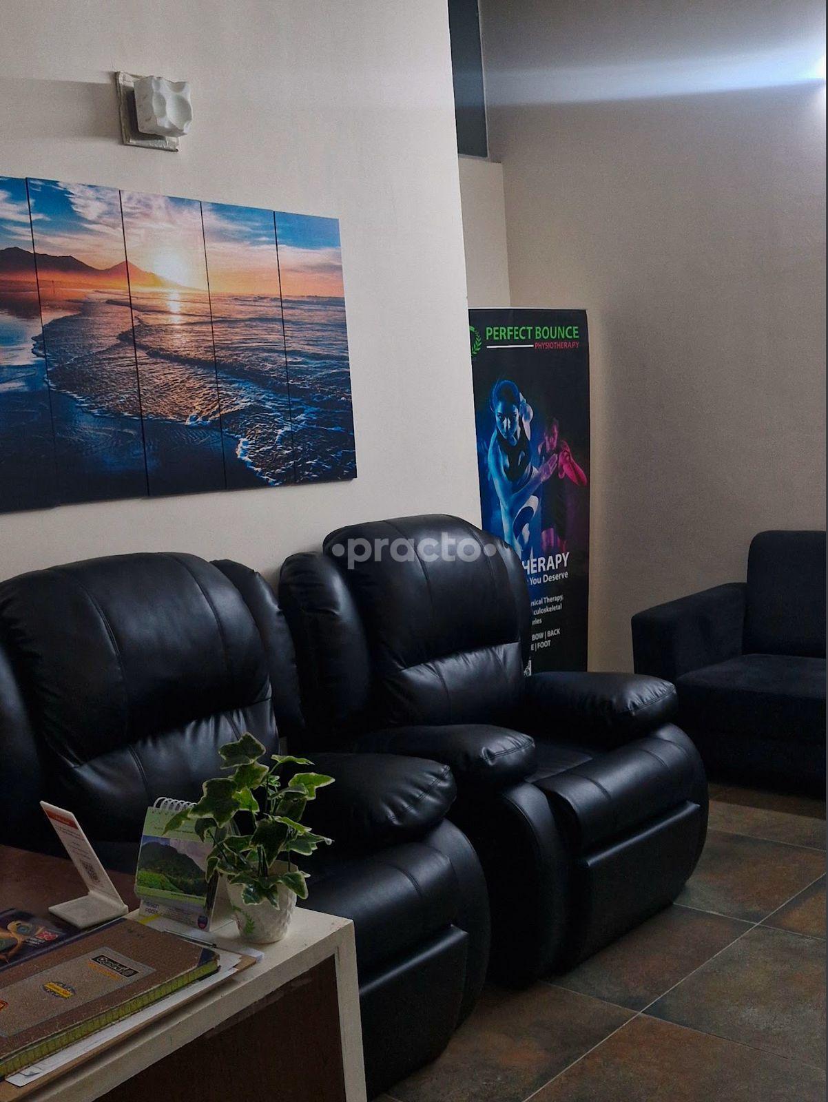 Waiting Area at Perfect Bounce Physiotherapy HSR Layout Bangalore