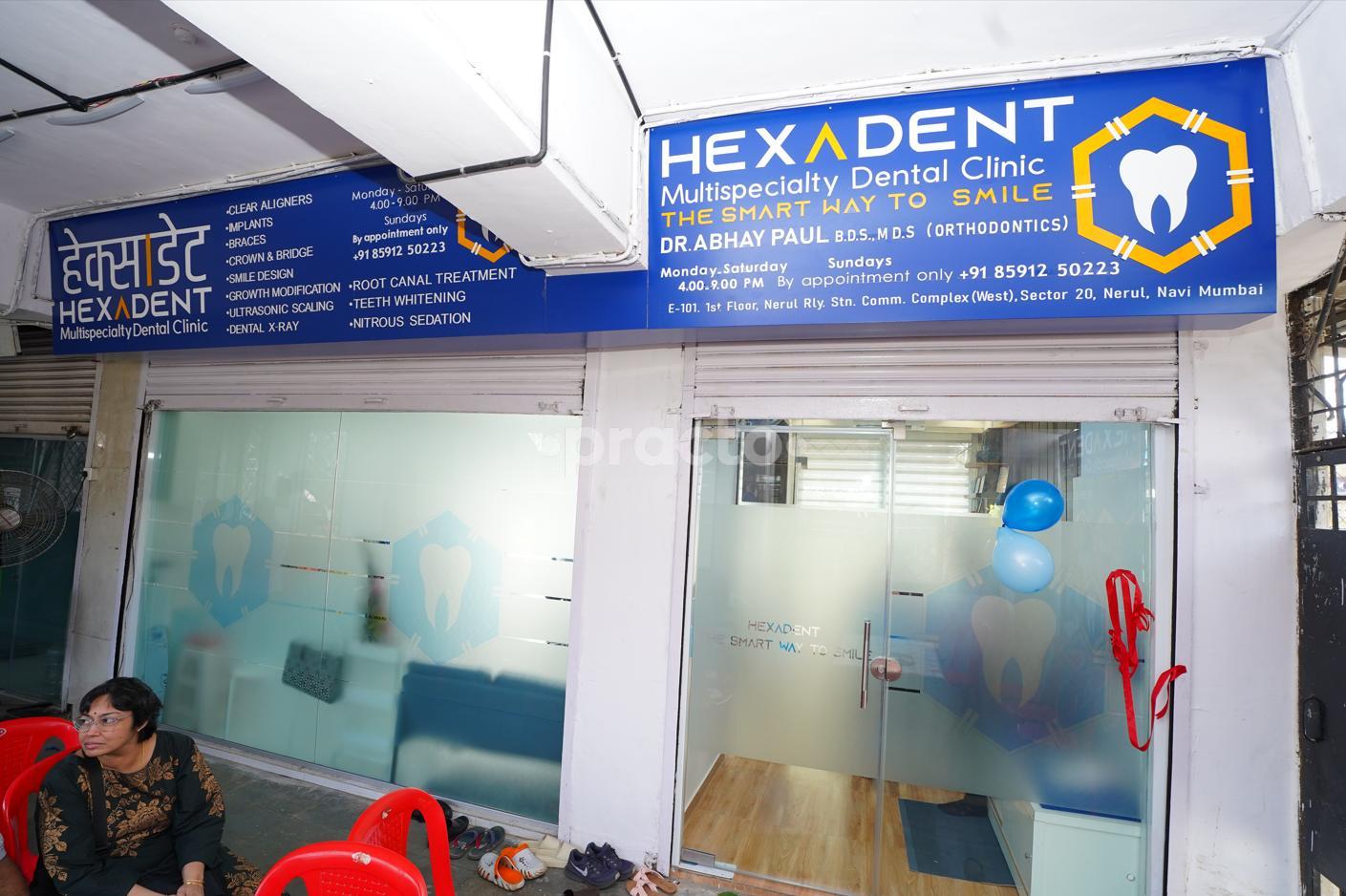 Outside Area at Hexadent Multispecialty Dental Clinic Nerul Navi Mumbai