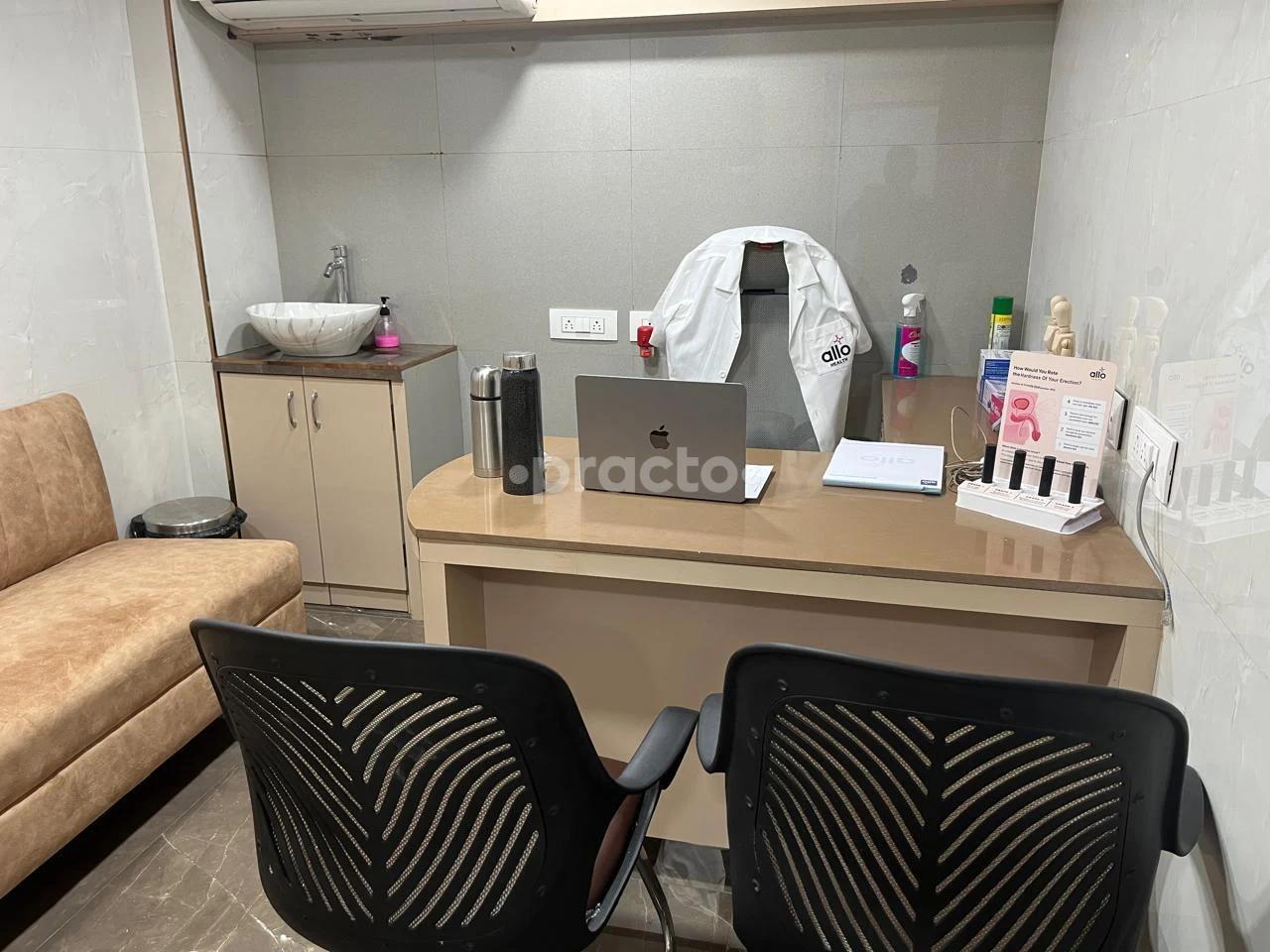 Consultation Room at Allo Sexual Health Clinic Borivali East Mumbai