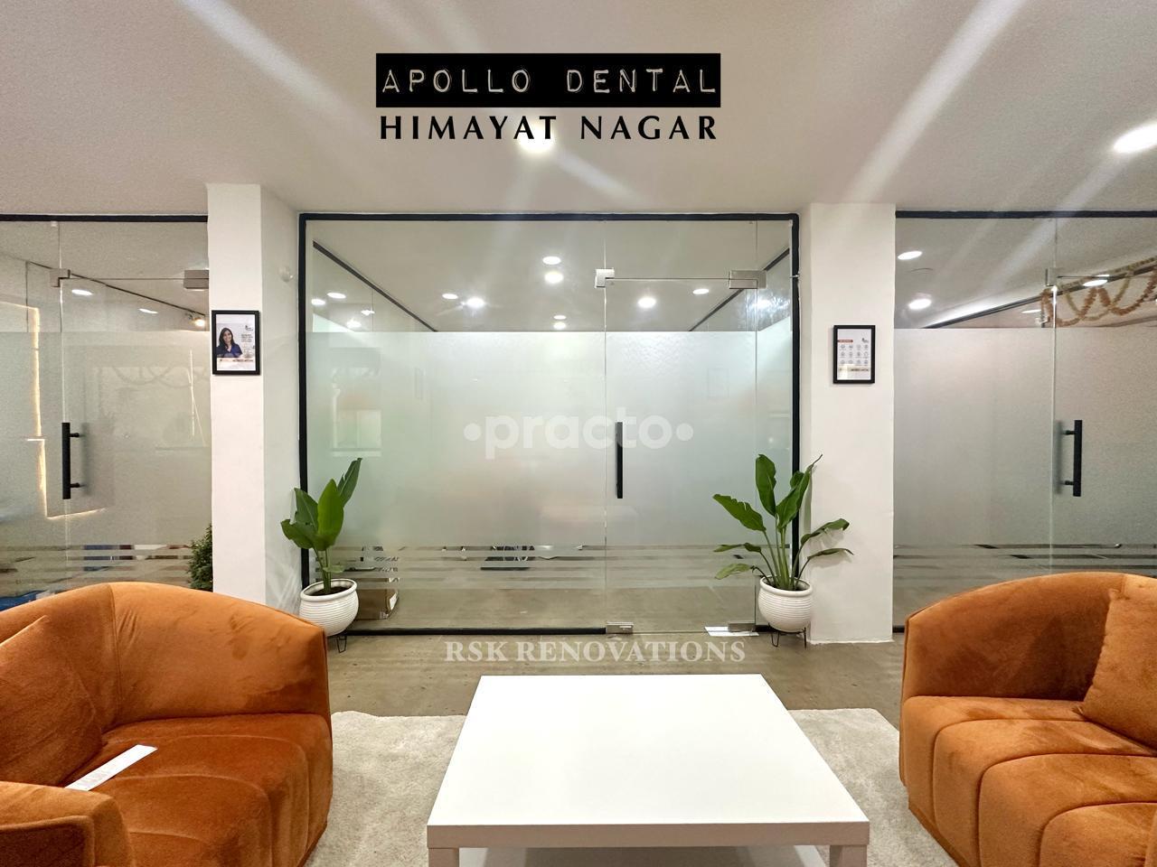Waiting Area at Apollo Dental Clinics Himayat Nagar Hyderabad