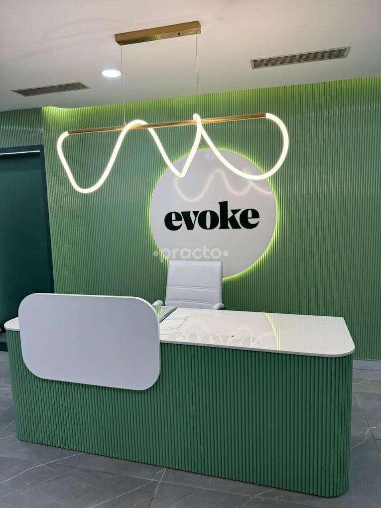 Reception Area at Evoke Hair  Clinic DLF Phase I Gurgaon