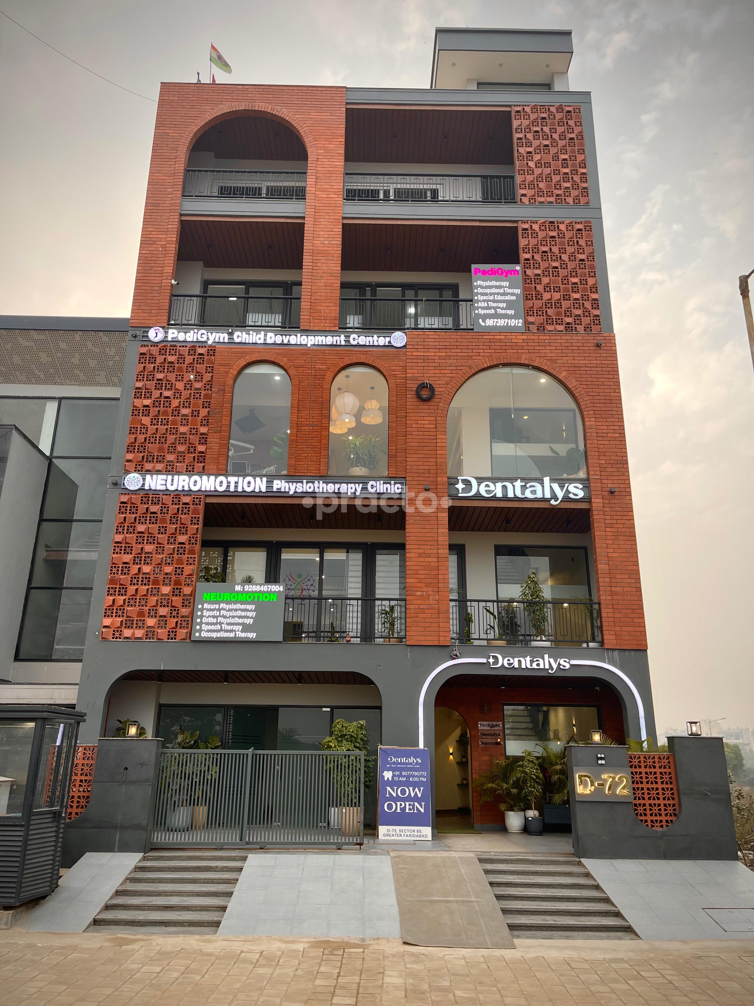 Outside Area at Dentalys Clinic Sector 85 Faridabad