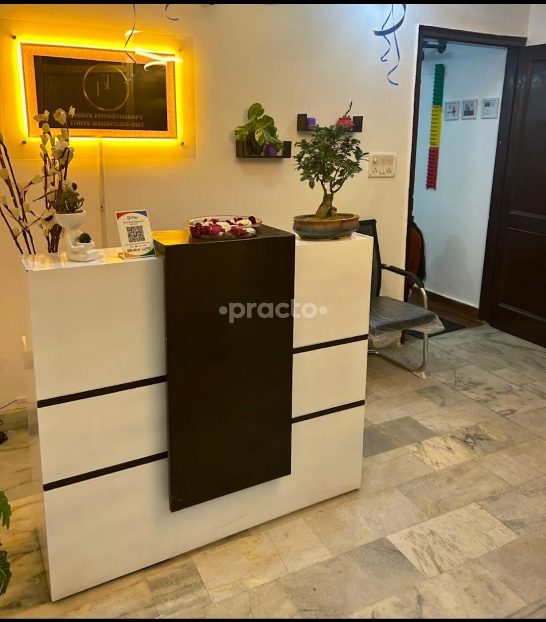 Reception Area at Thrive Physiotherapy And Pain Clinic Lajpat Nagar 4 Delhi